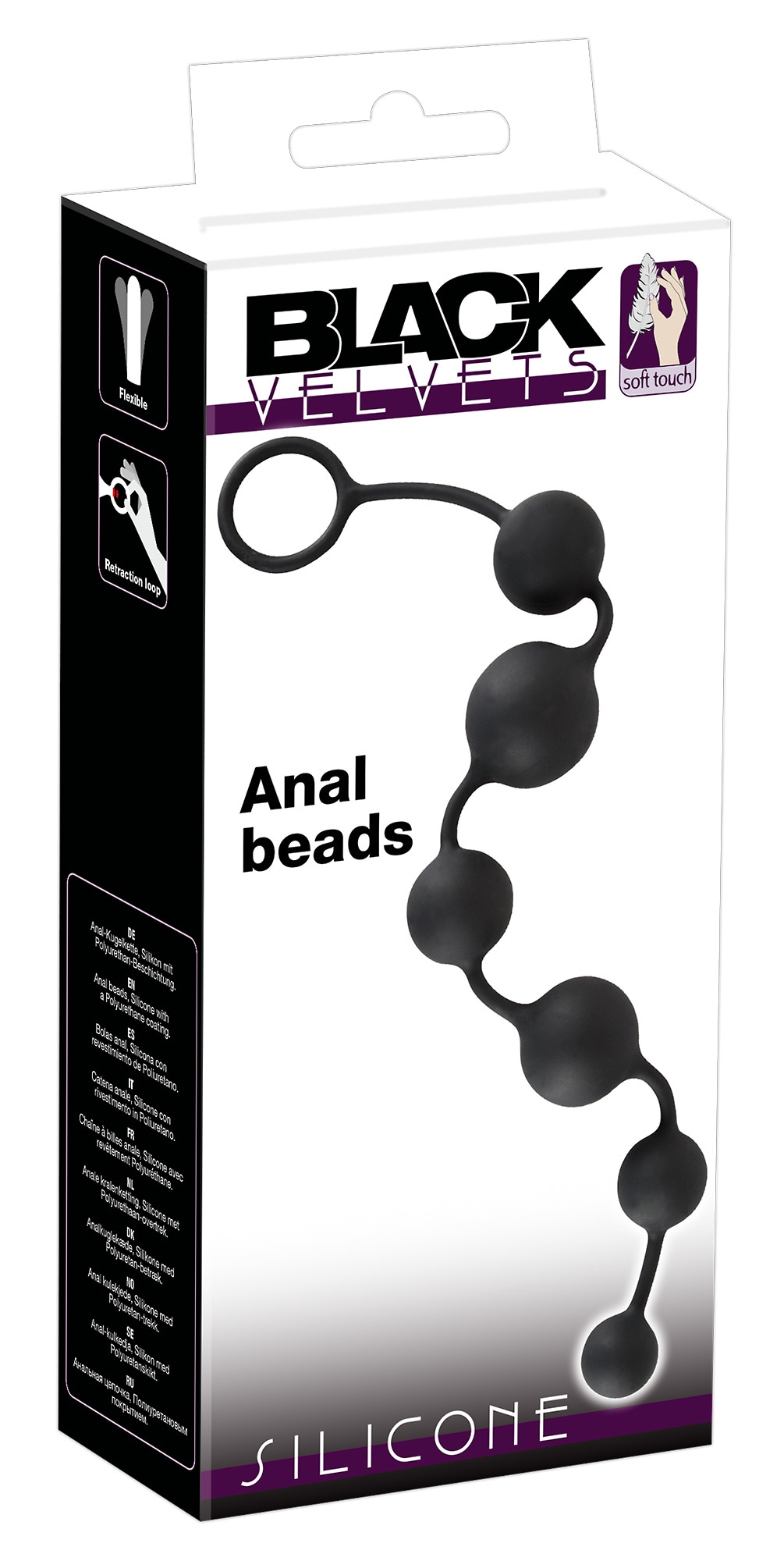 BLACK VELVETS Anal-Stimulator »Kugelstrang Anal beads« ()
