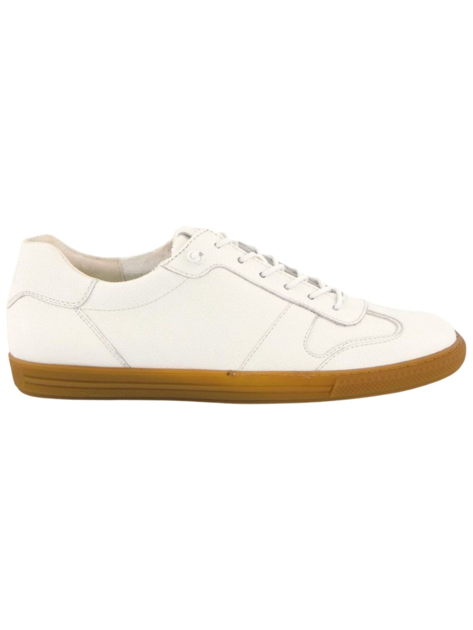 Sneaker PAUL GREEN "Paul Green Sneaker Glattleder", Damen, Gr. 38,5, weiß, Glattleder, Schuhe Sneaker 3