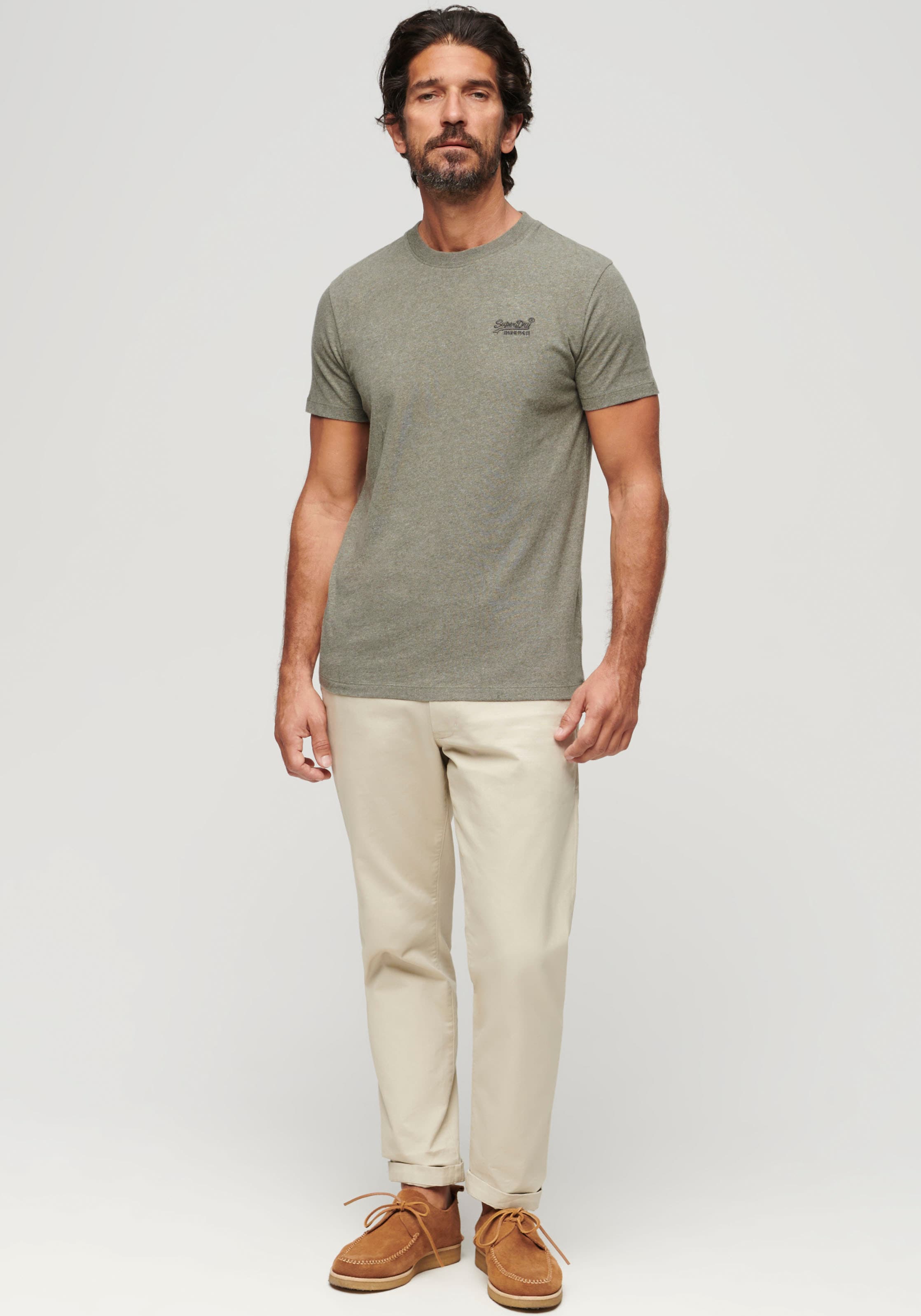Superdry Rundhalsshirt »ESSENTIAL LOGO EMB TEE«