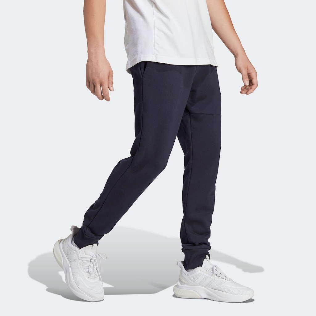 adidas Sportswear Sporthose »ESSENTIALS FRENCH TERRY TAPERED CUFF LOGO HOSE«, (1 tlg.)