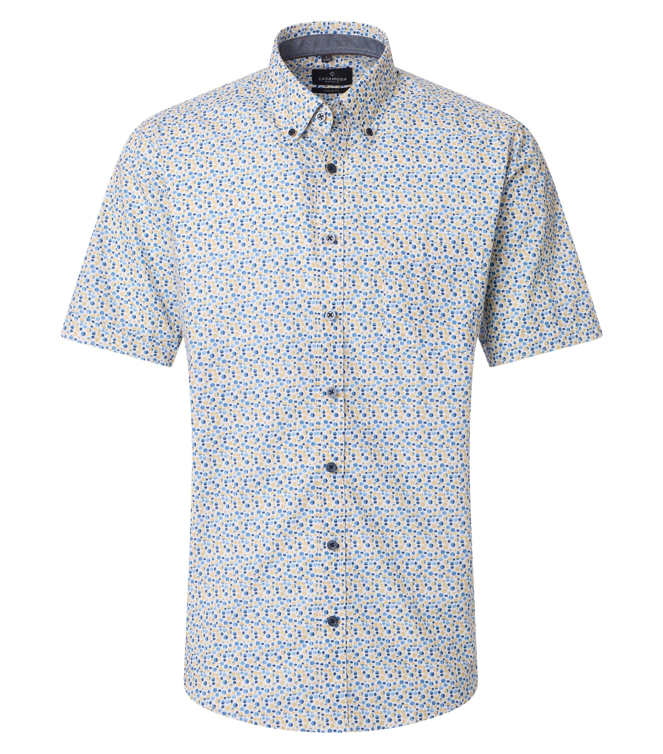 CASAMODA "CASAMODA Freizeithemd Kurzarm Print"