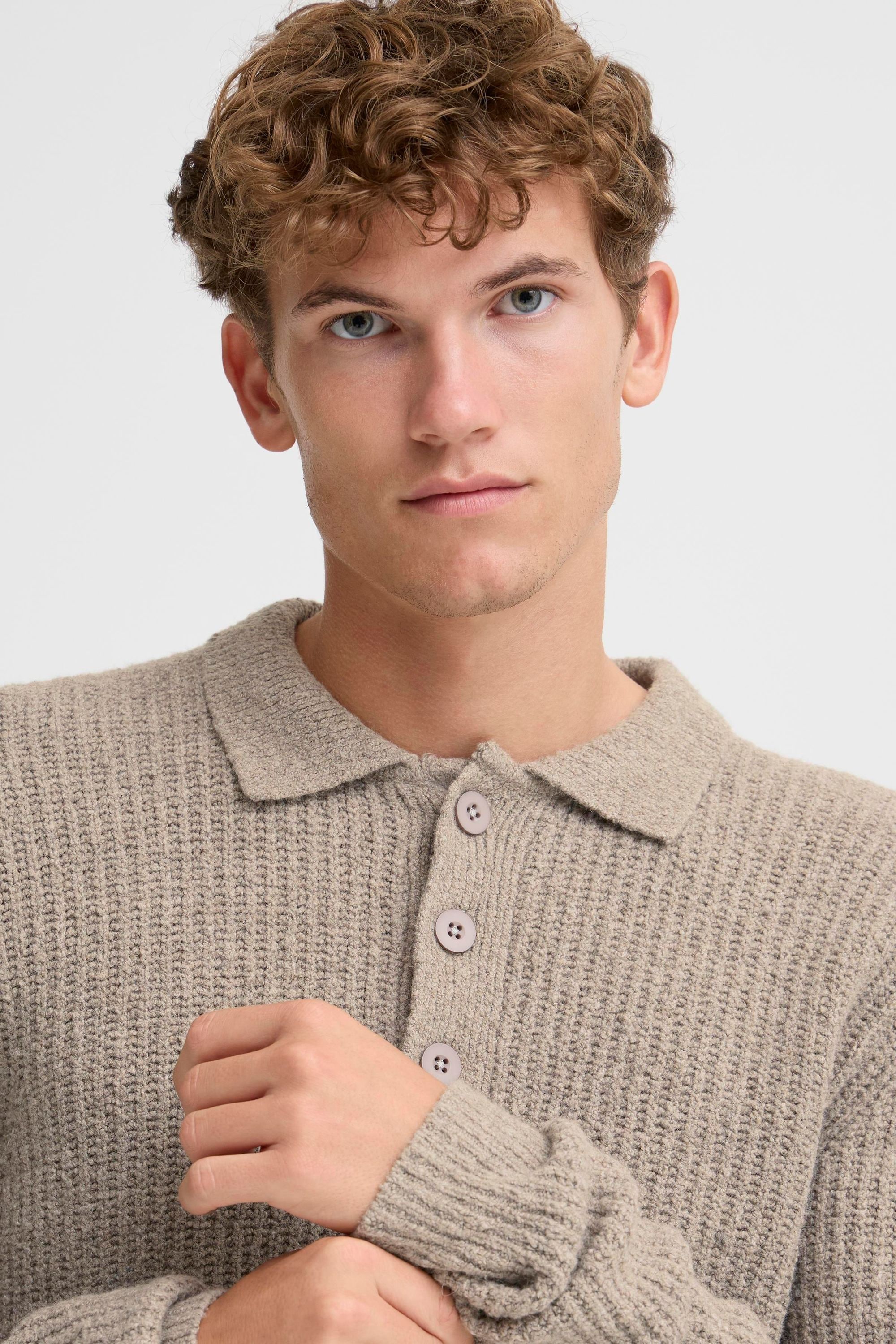 Casual Friday Strickfleece-Pullover »Strickpullover CFGAHN«