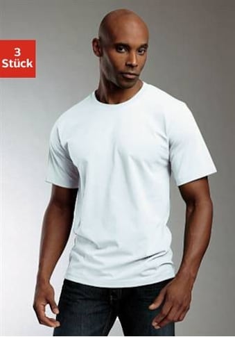 H.I.S T-Shirt, (3 tlg.), aus Baumwolle perfekt als Unterziehshirt kaufen