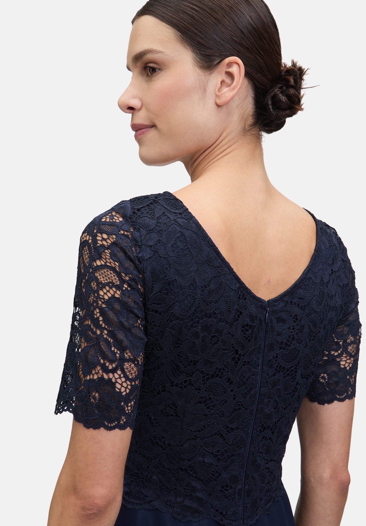 Vera Mont Cocktailkleid »Damen mit Spitze« Ohne Tasche Spitze