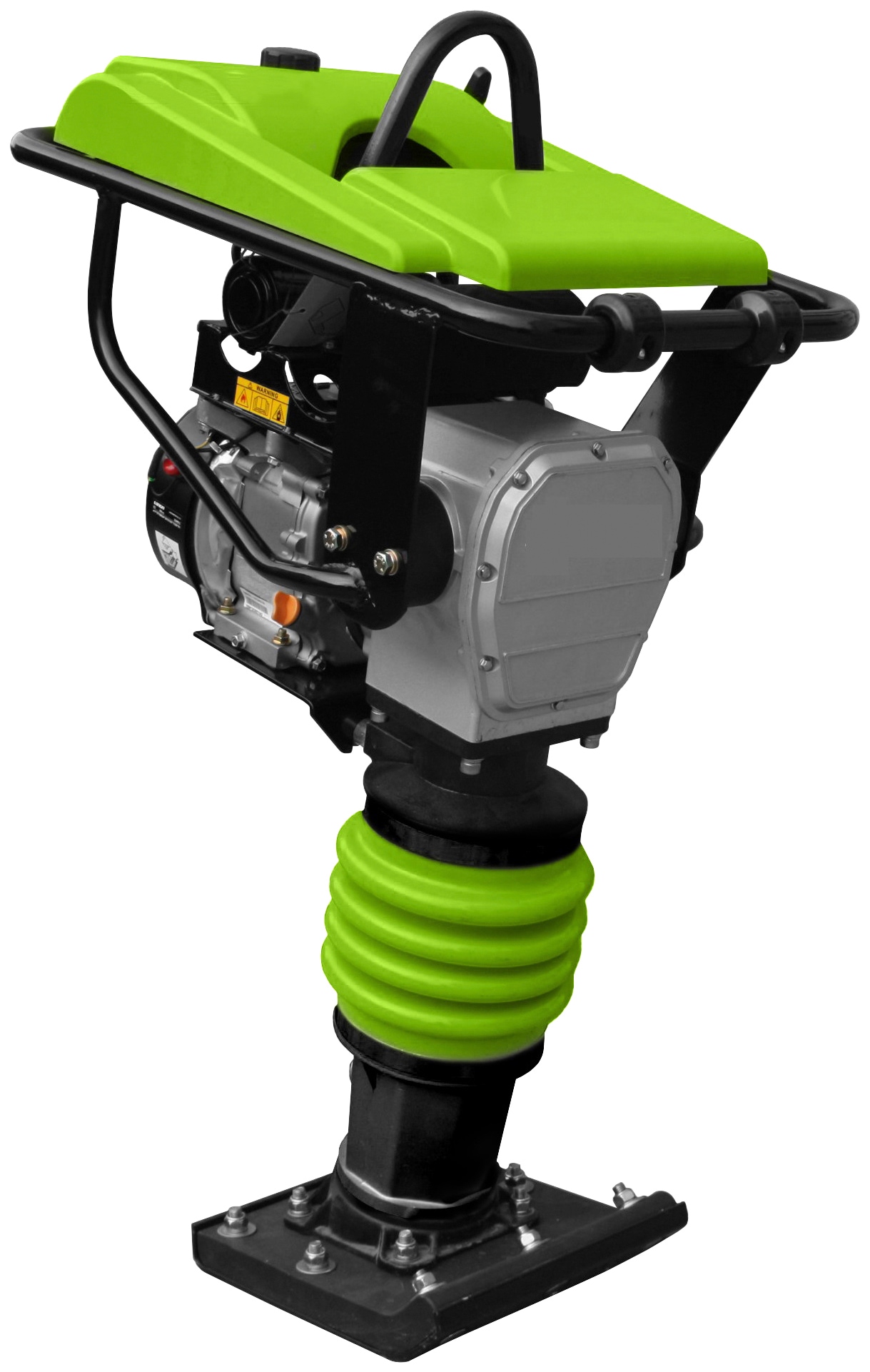 ZIPPER Vibrationsstampfer "ZI-RAM80C", Platte B/L: 43,5cm x 73cm, grün, Rüttelplatten