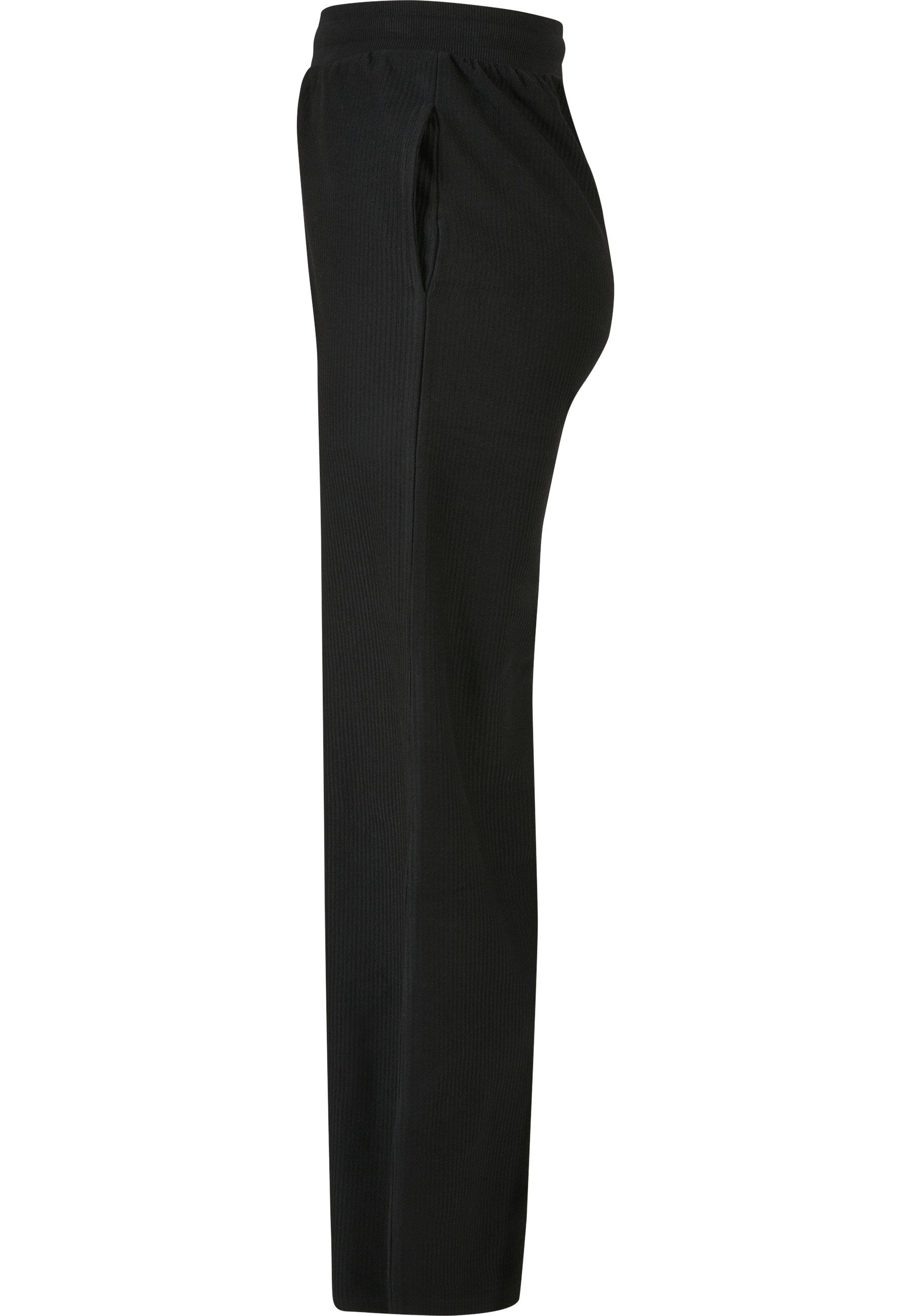 URBAN CLASSICS Jogginghose »Urban Classics Damen Ladies Straight Rib Terry Pants«