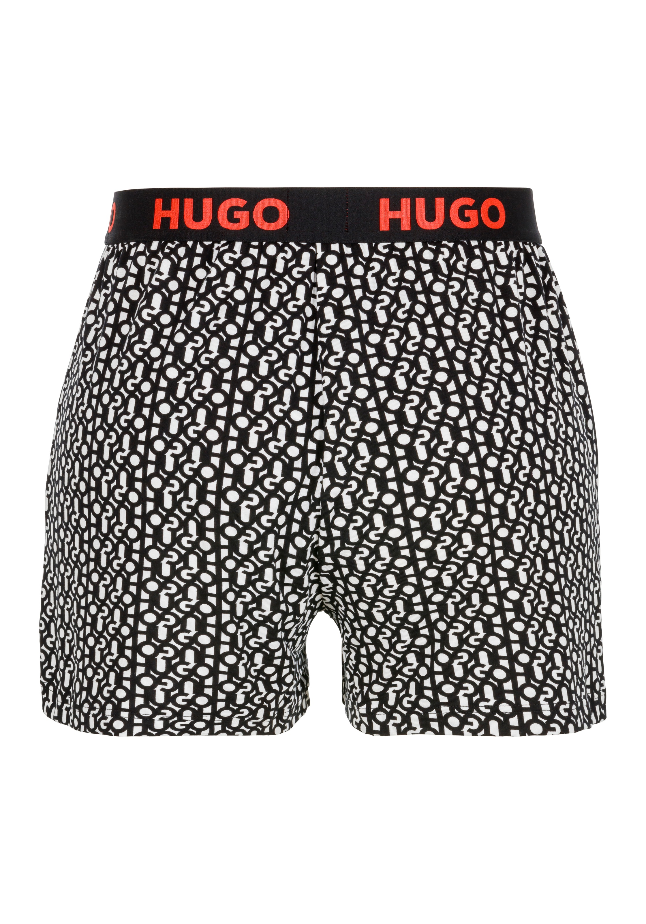 HUGO Underwear Shorts "UNITE SHORTS PRINTED", mit elastischem Logo-Bund günstig online kaufen