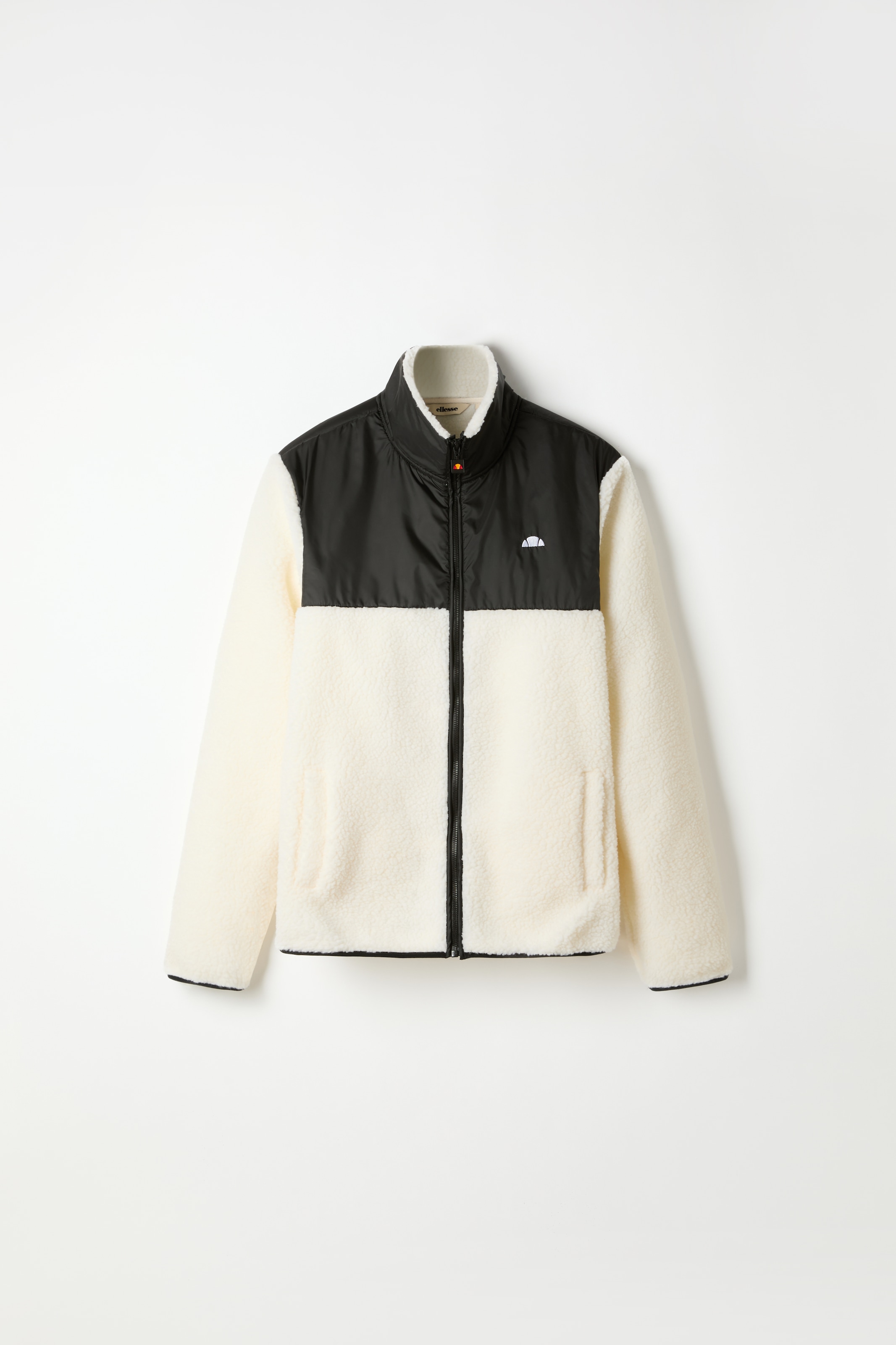 Ellesse Fleecejacke »Cristianto Fleece Jacket« mit Reißverschluss, wasserabweisend, windabweisend, atmungsaktiv