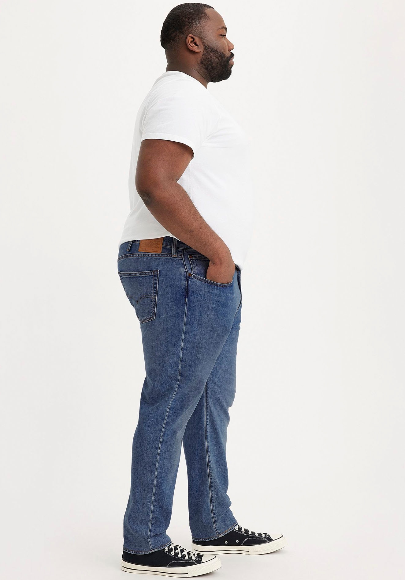 Levi's® Plus Tapered-fit-Jeans »512«, in authentischer Waschung