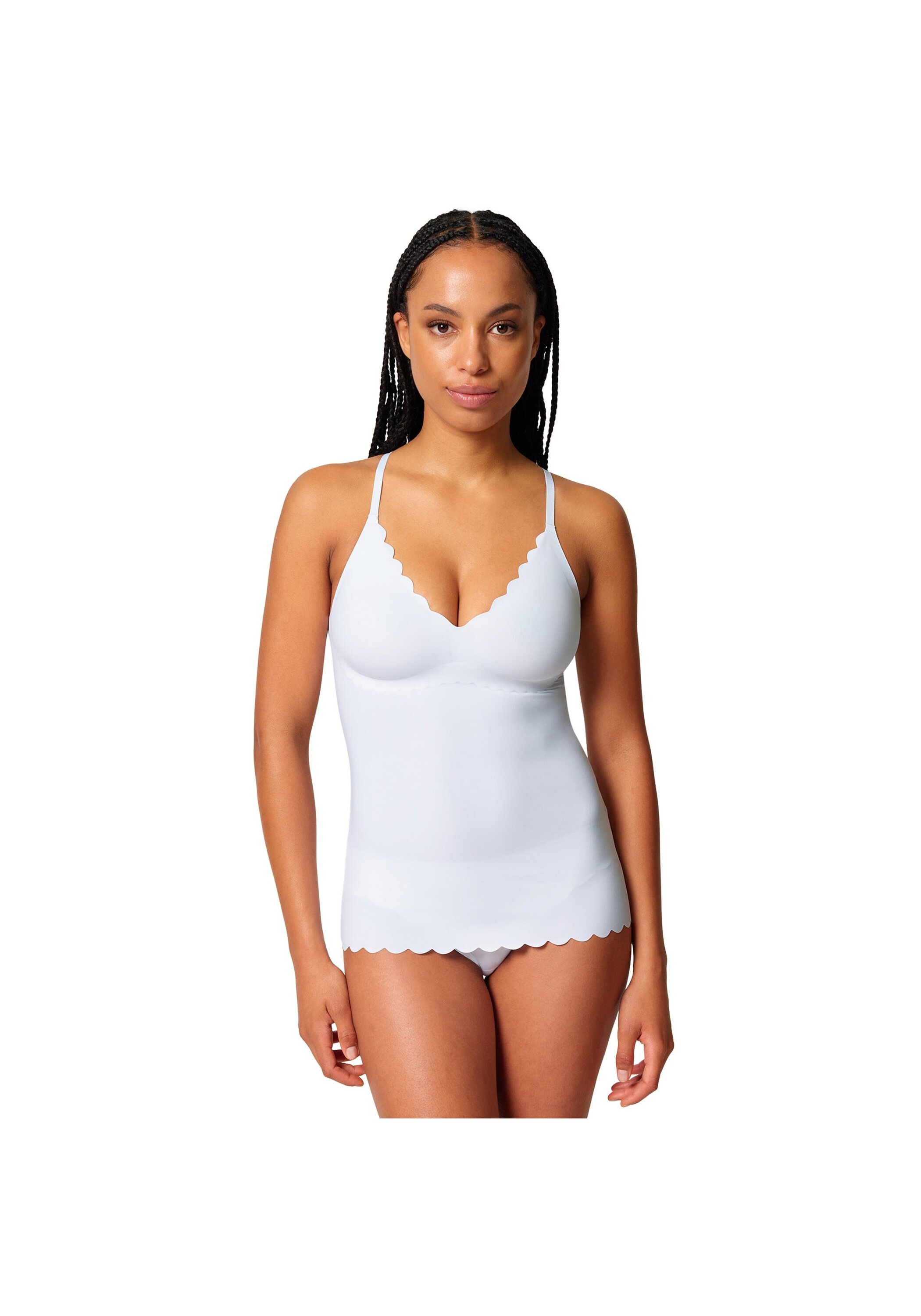 Thumbnail - Skiny Unterhemd "Unterhemd Da. Spaghettishirt herausn. Pads Sensation 1er Pack"