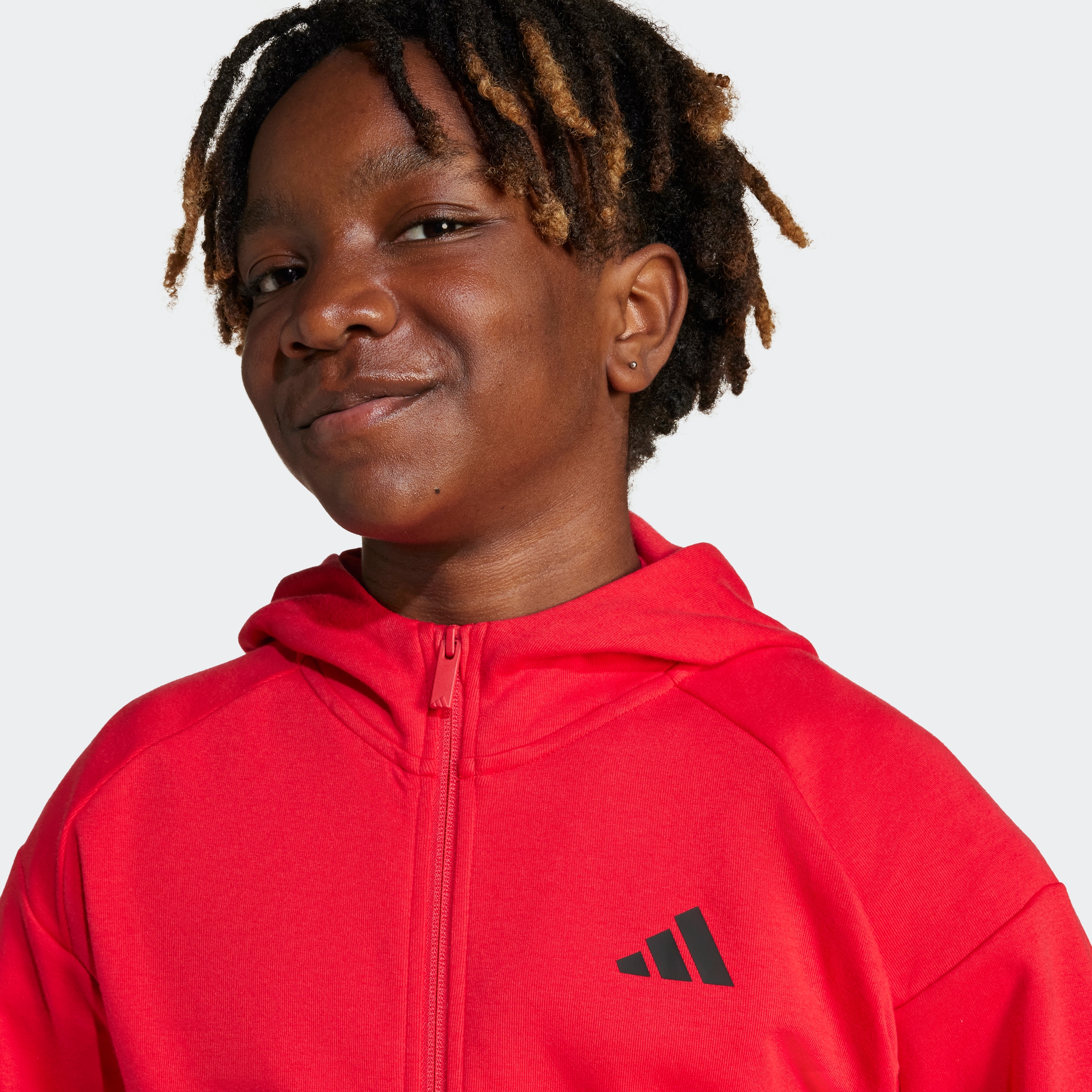 adidas Sportswear Kapuzensweatshirt »J FI 3S FZ HD«
