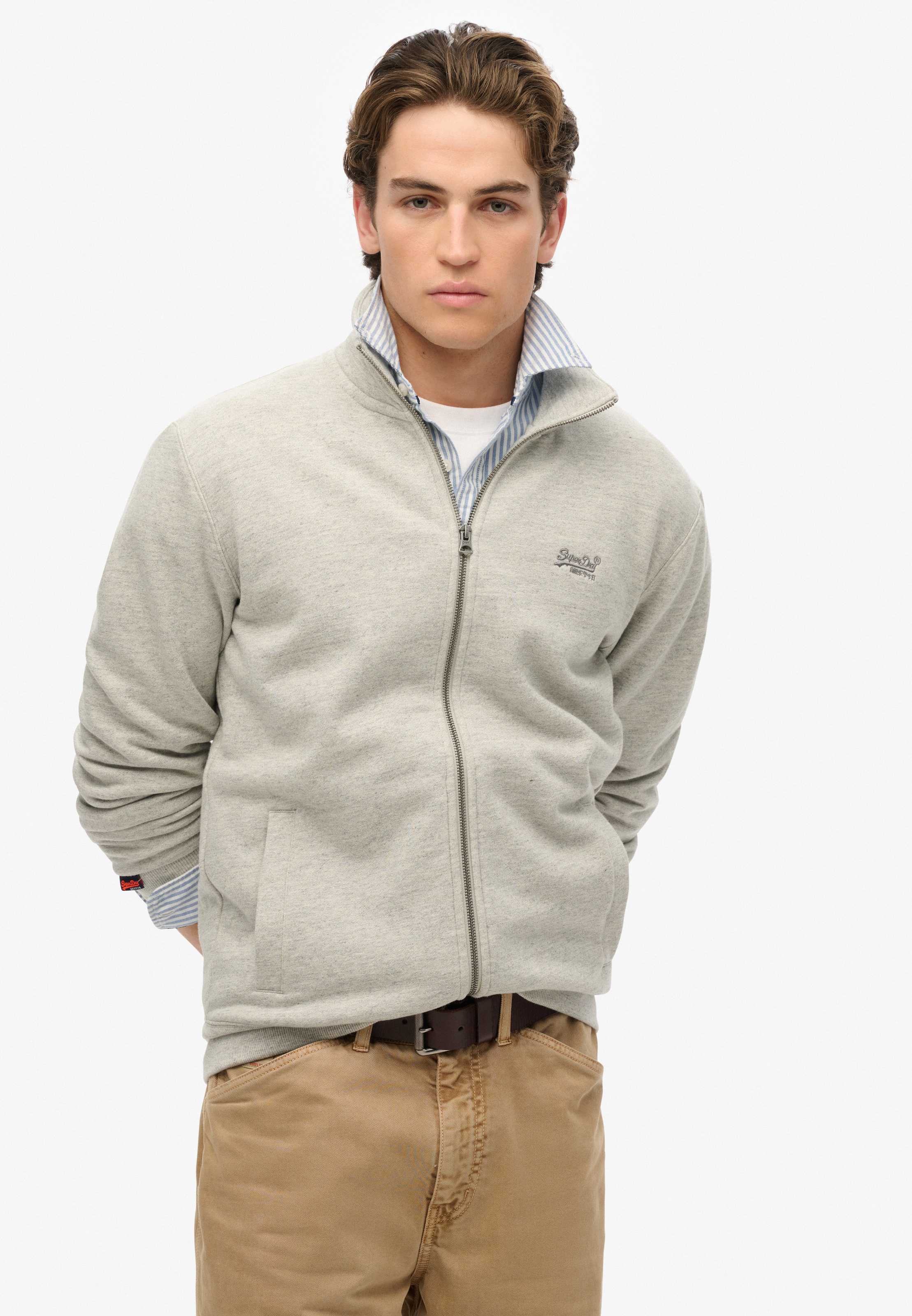 Superdry Sweatshirt »ESSENTIAL LOGO TRACK TOP«