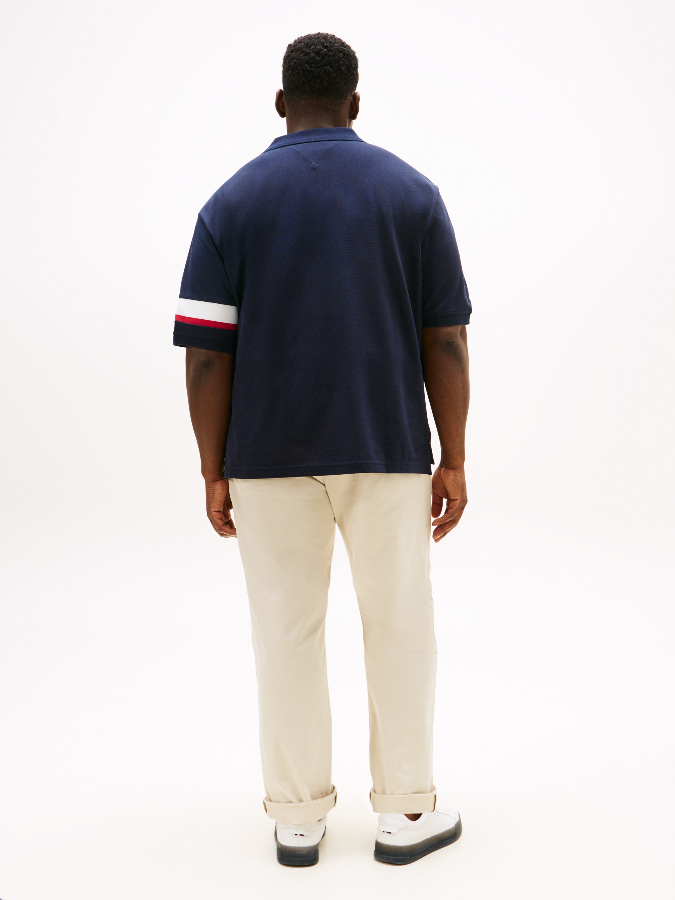Tommy Hilfiger Big & Tall Poloshirt »SLEEVE TAPE POLO«, Große Größen