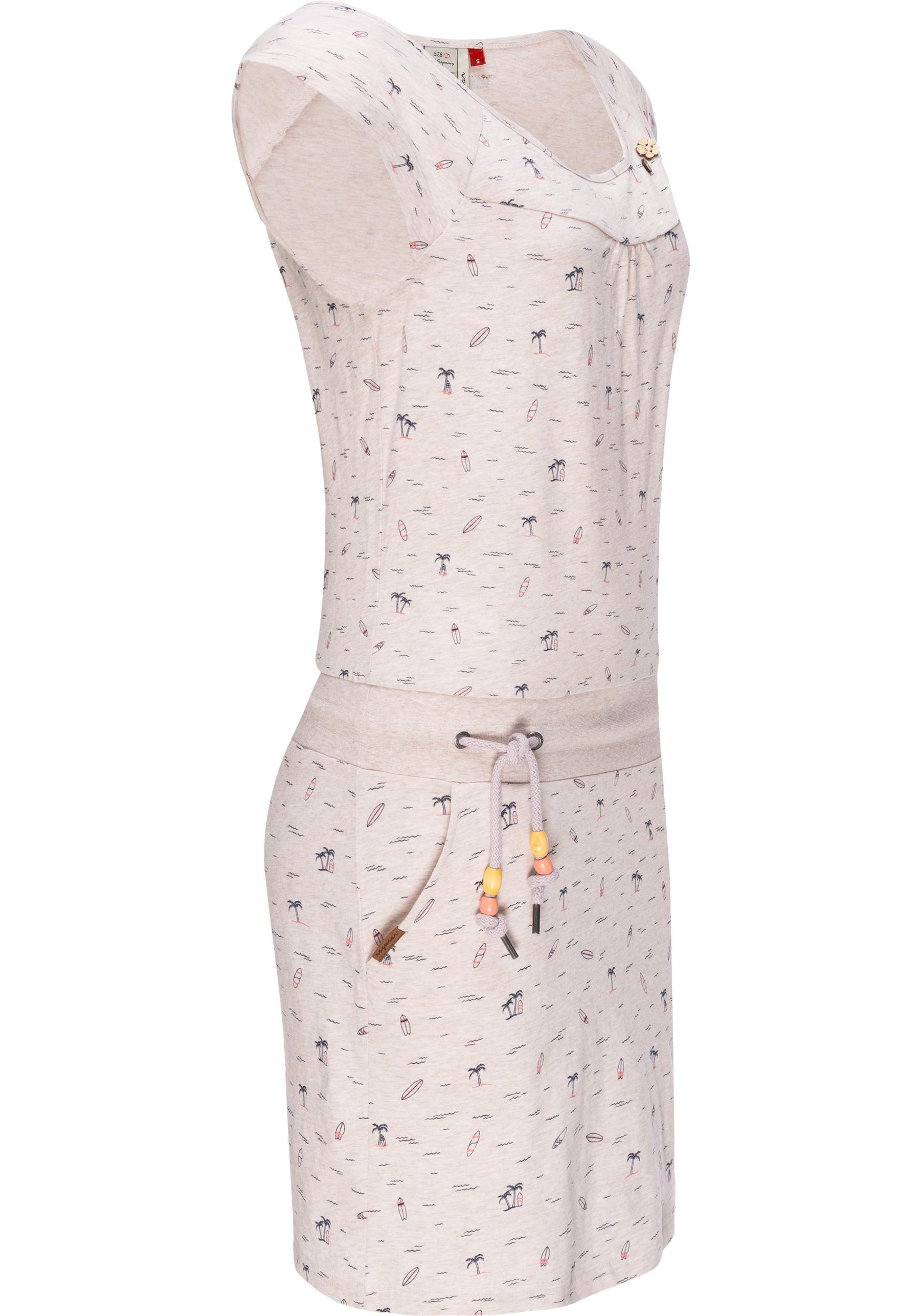 Ragwear Sommerkleid "Penelope", leichtes Baumwoll Kleid mit Print günstig online kaufen