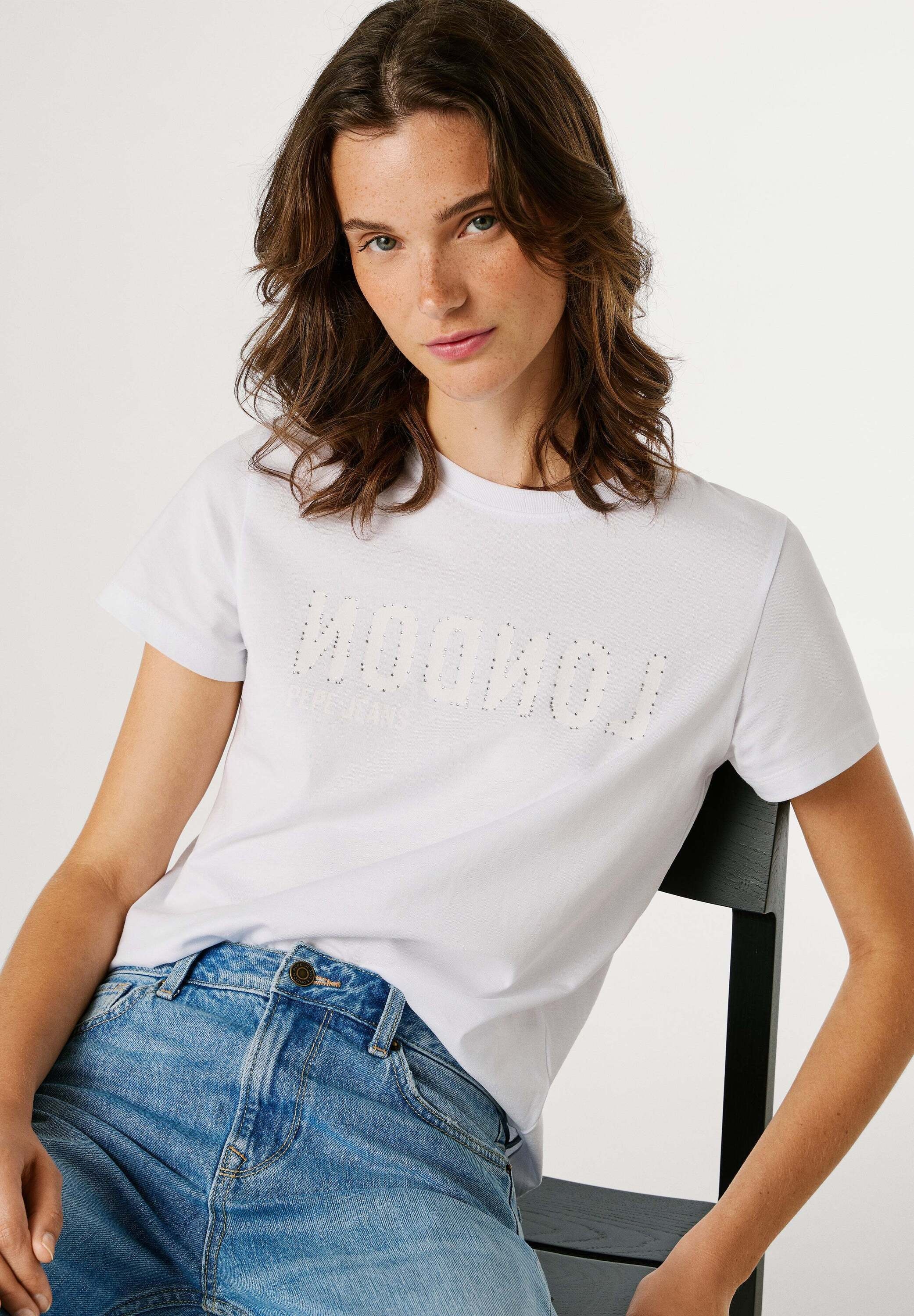 Pepe Jeans T-Shirt »basic t-shirt BENINA«