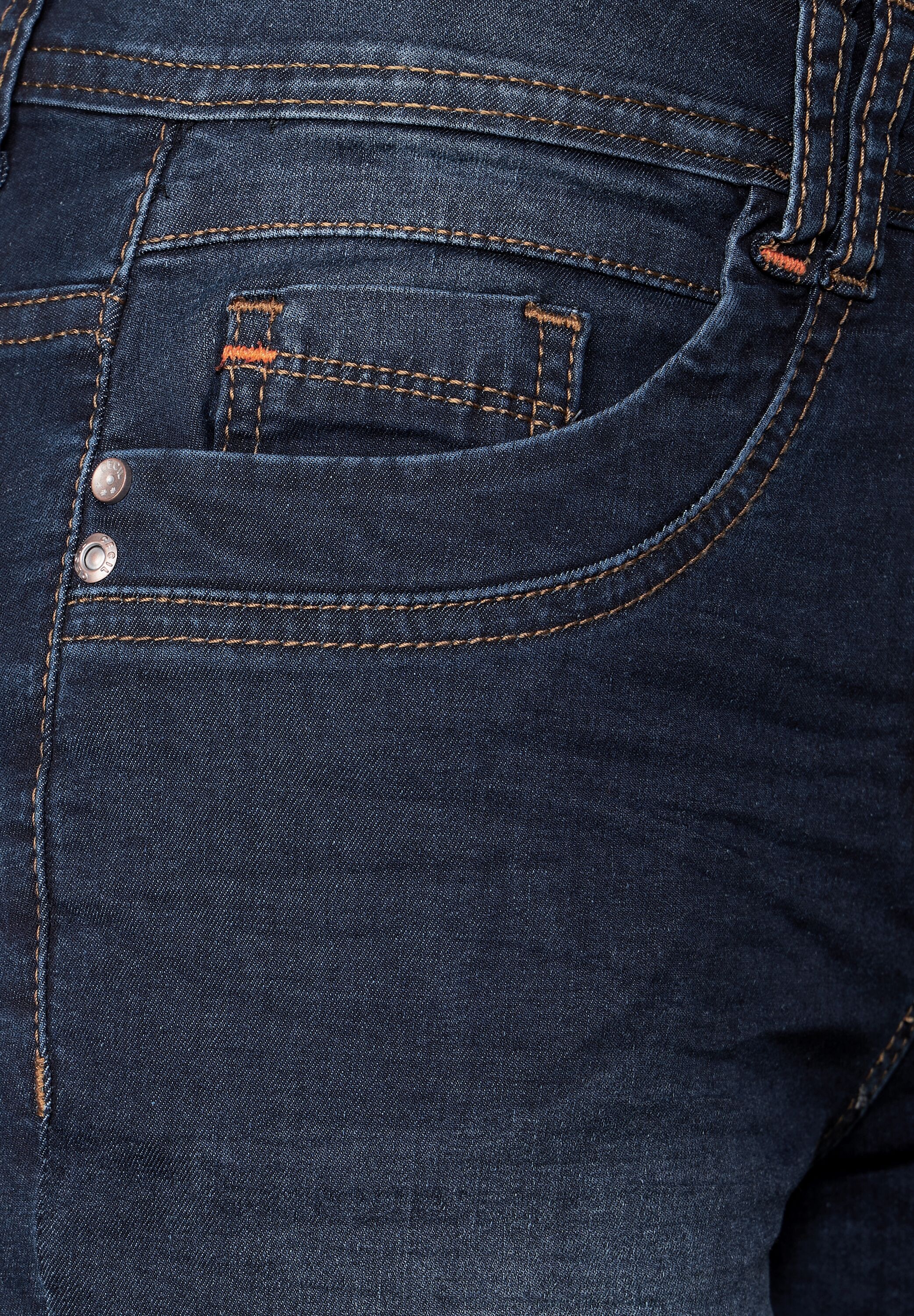 Cecil Gerade Jeans, 5-Pocket-Style