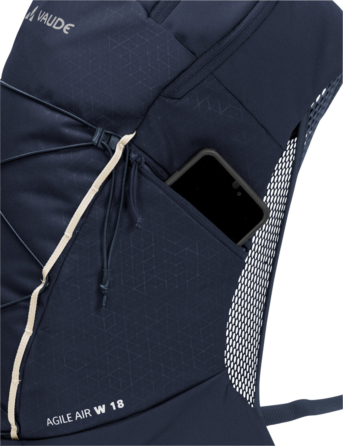 VAUDE Wanderrucksack »WOMEN'S AGILE AIR 18«, Ausgang für Trinksystem