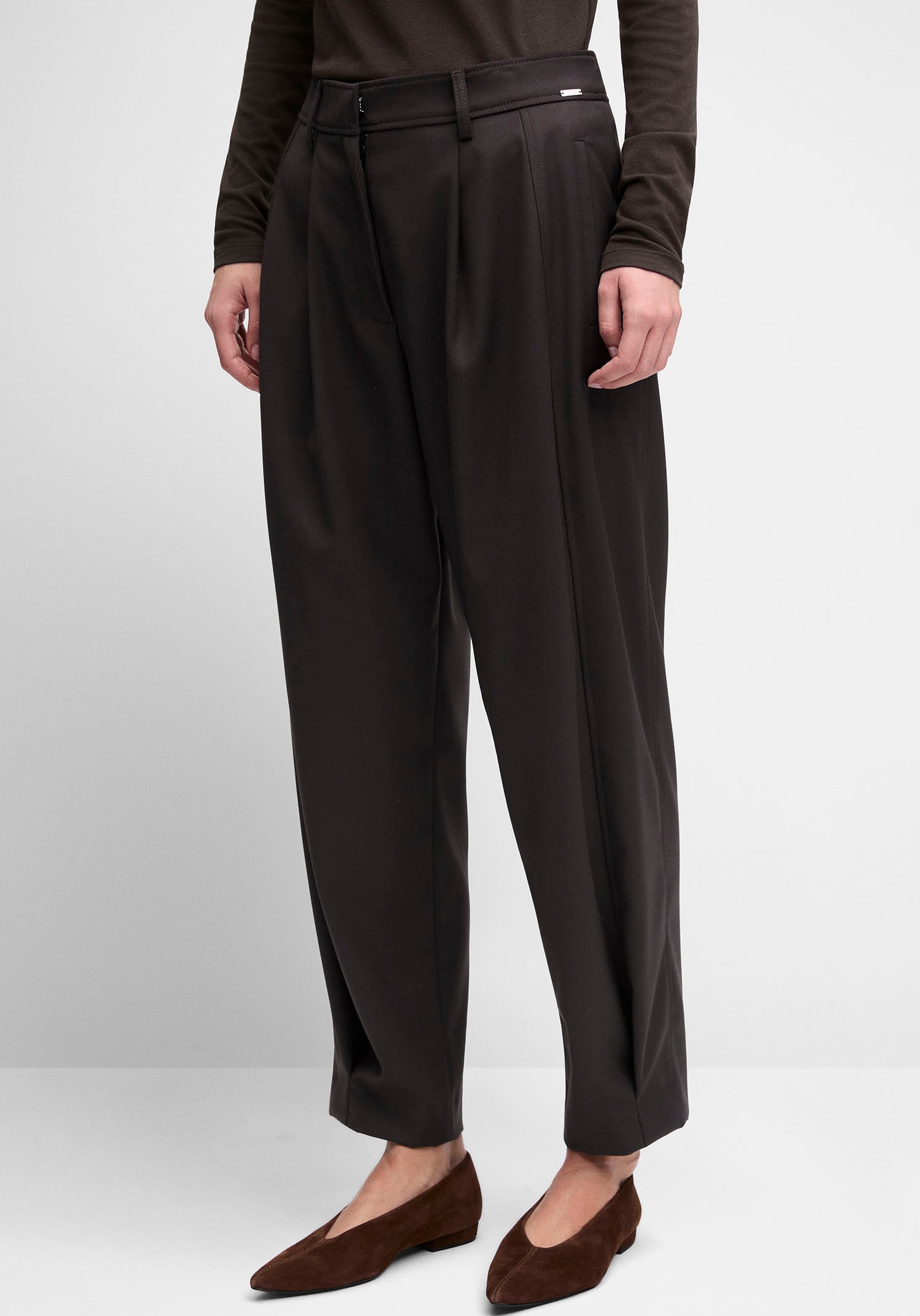 Cinque Bundfaltenhose »CIOPTIS«  mit schmal zulaufendem Bein