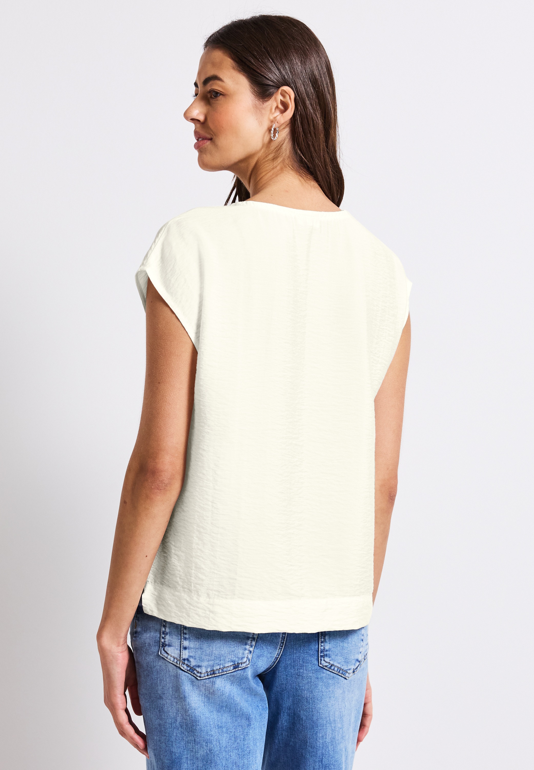 Thumbnail - STREET ONE Shirtbluse mit V-Neck