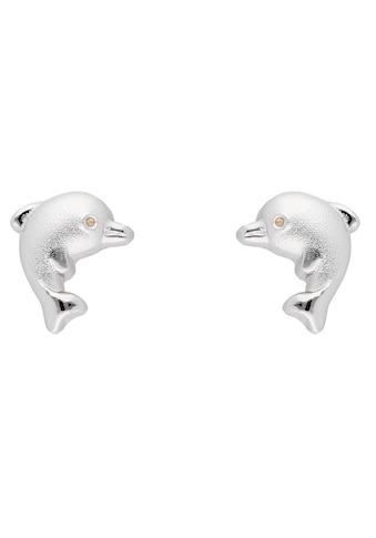 Paar Ohrhänger »925 Silber Ohrringe Ohrstecker Delphin«