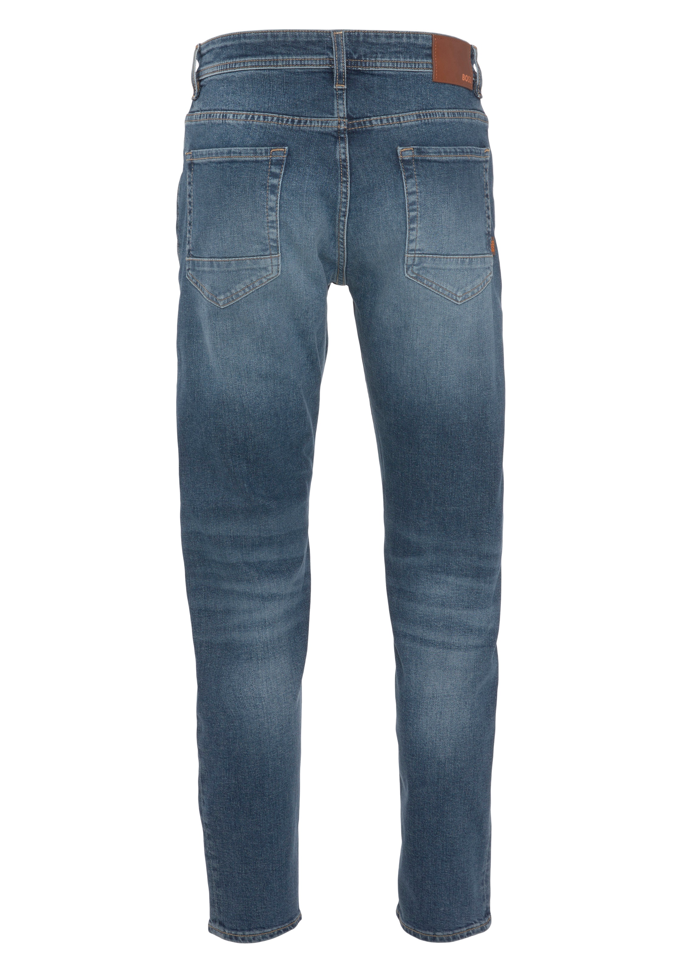 BOSS ORANGE Regular-fit-Jeans »Taber BC-C«, mit BOSS Label