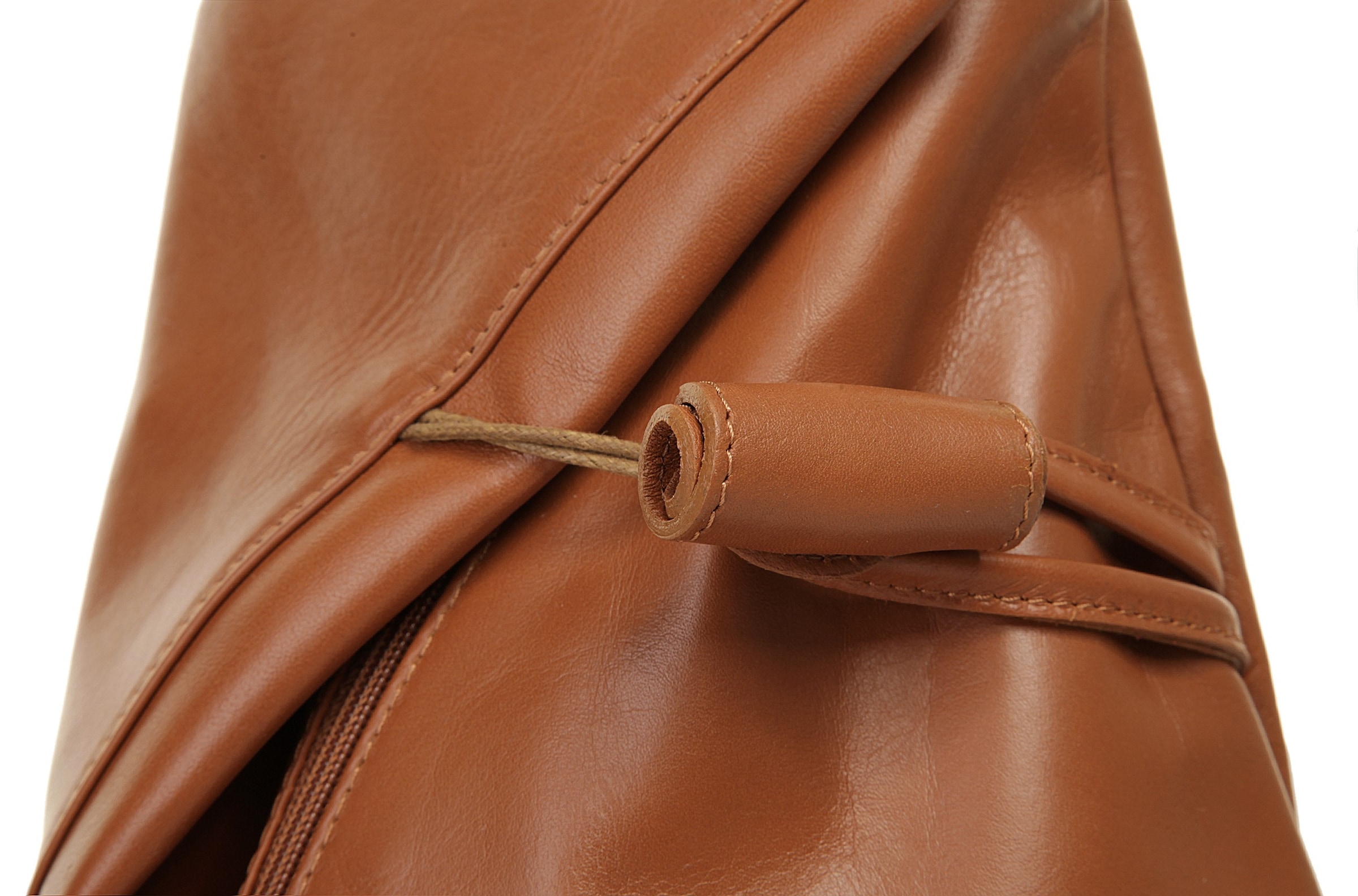 Samantha Look Cityrucksack, echt Leder, Made in Italy
