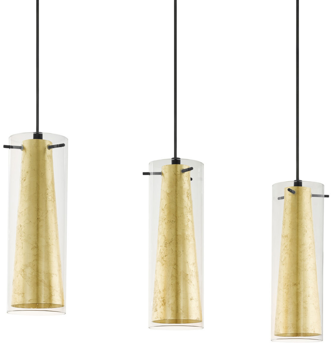 flammig-flammig, Hängeleuchte, Metall, in | Trendiger Grau BAUR LIGHTING mit 3 WOOD »TIMEO BRITOP Kiefernholz Pendelleuchte MAX«, Schirm aus