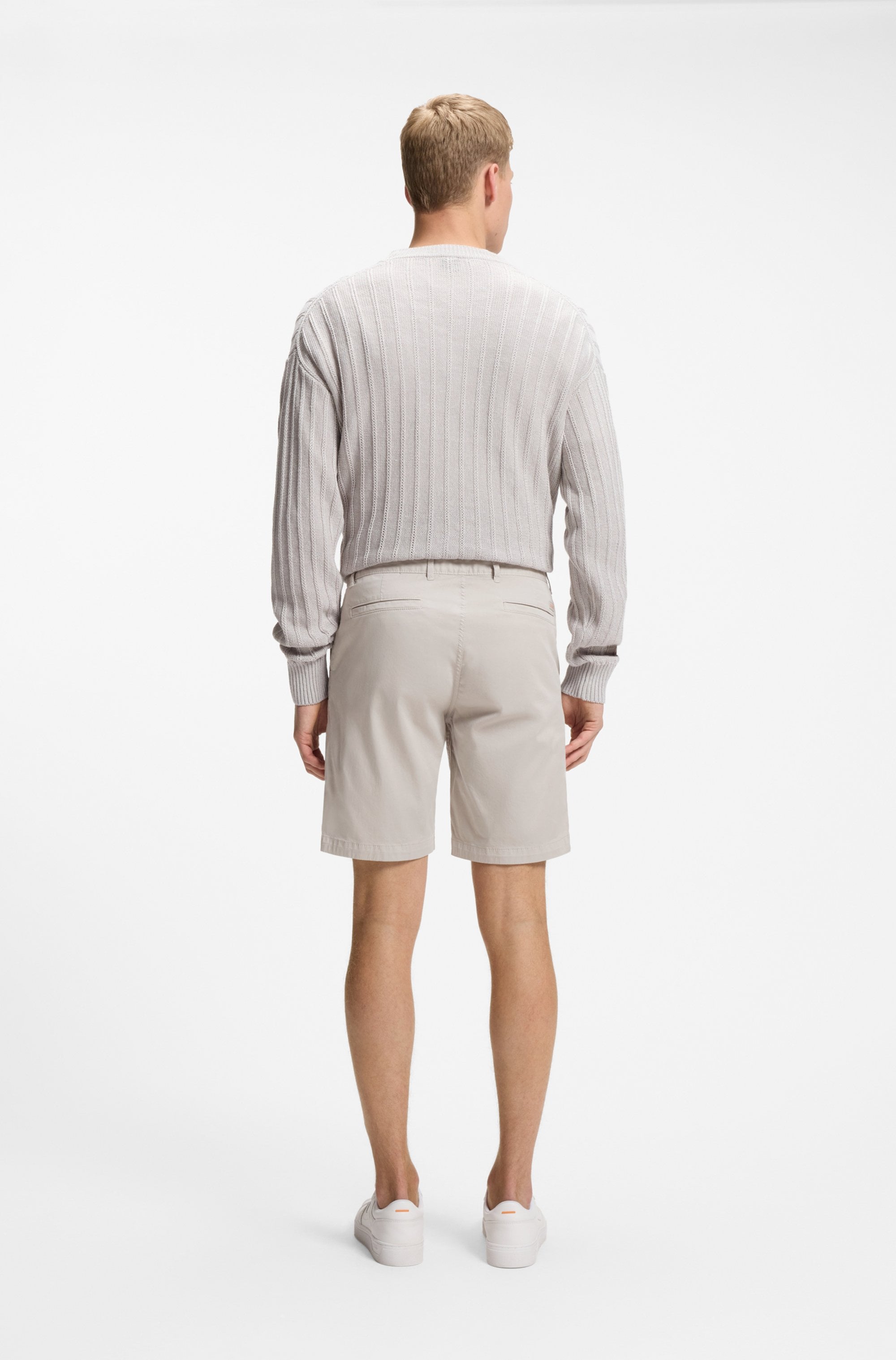 BOSS ORANGE Chinoshorts »slim Shorts«  in moderner Passform