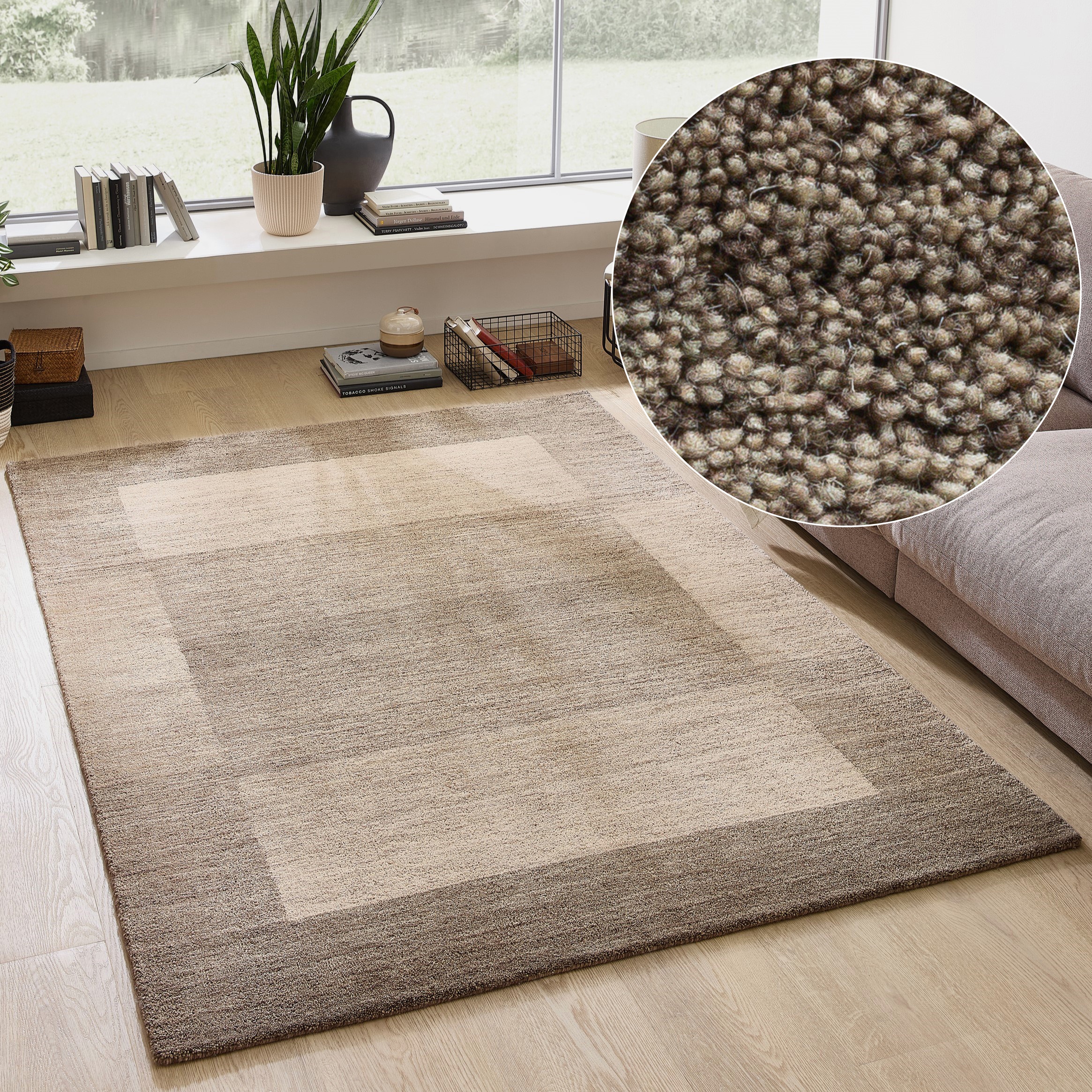 THEKO Wollteppich "Gabbeh Super, Handweb, auch als Läufer erhältlich reine günstig online kaufen