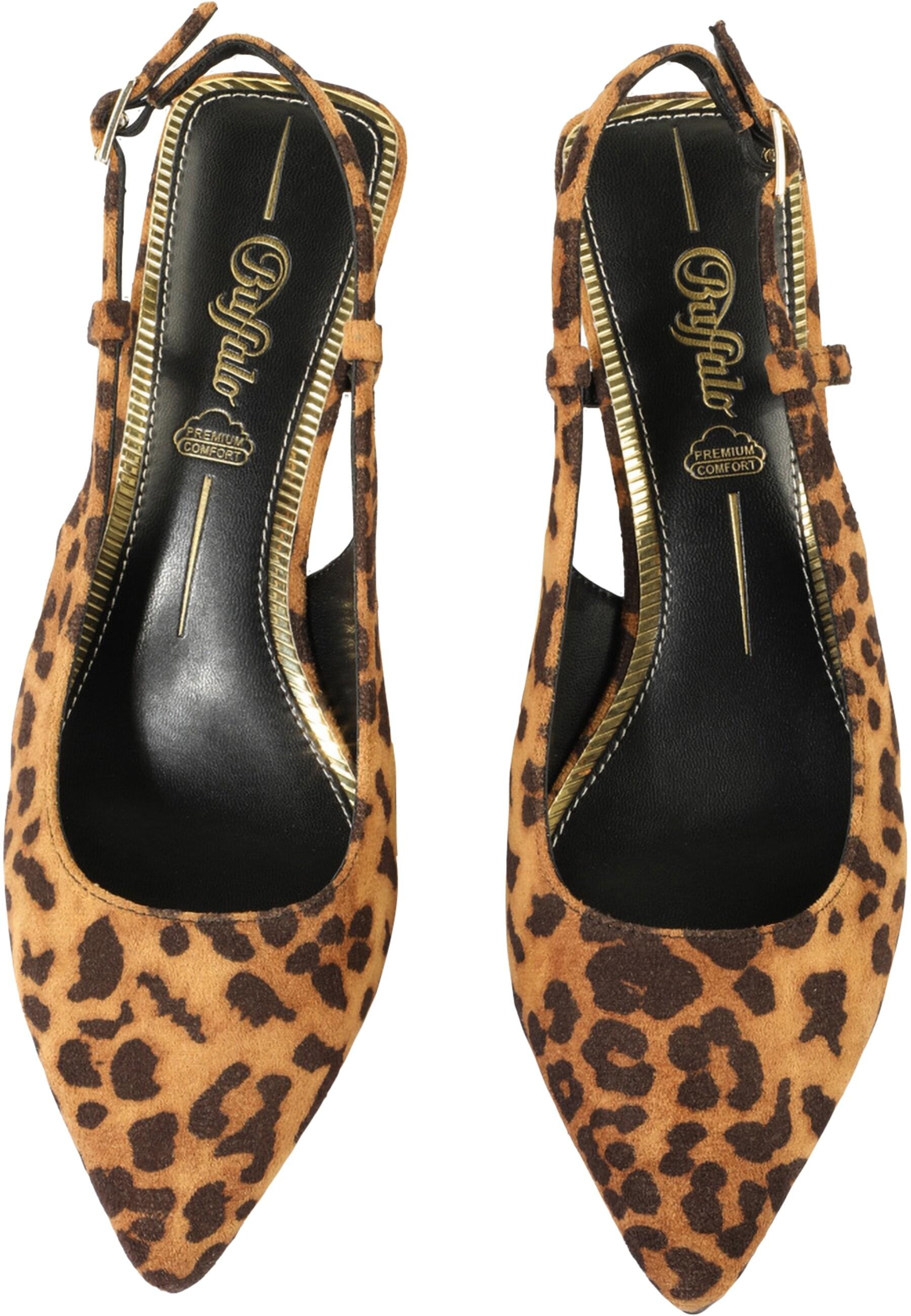 Buffalo High-Heel-Pumps "Buffalo Sling Back- Vegan Suede" günstig online kaufen