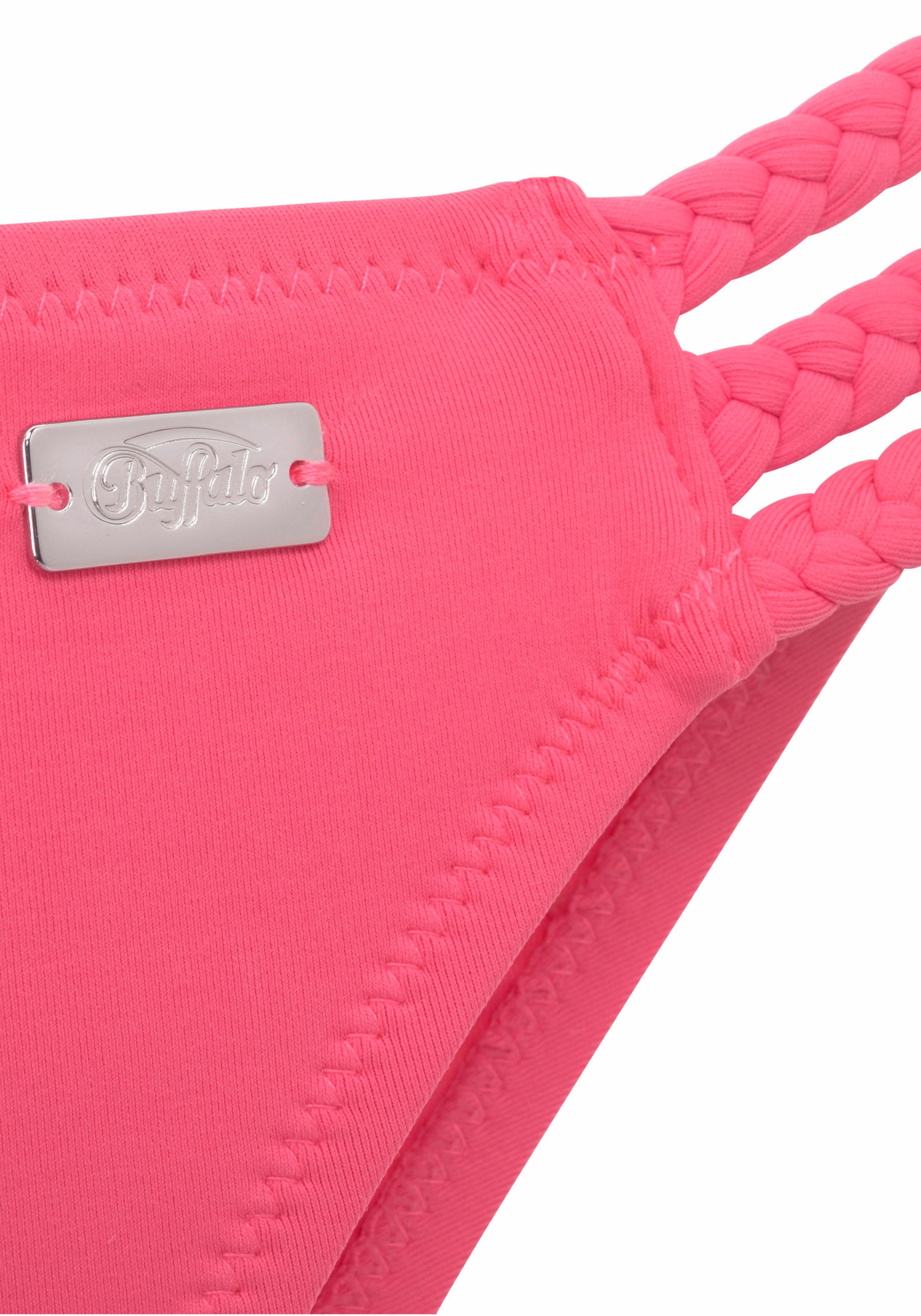 Thumbnail - Buffalo Bikini-Hose "Happy" mit geflochtenen Bändern