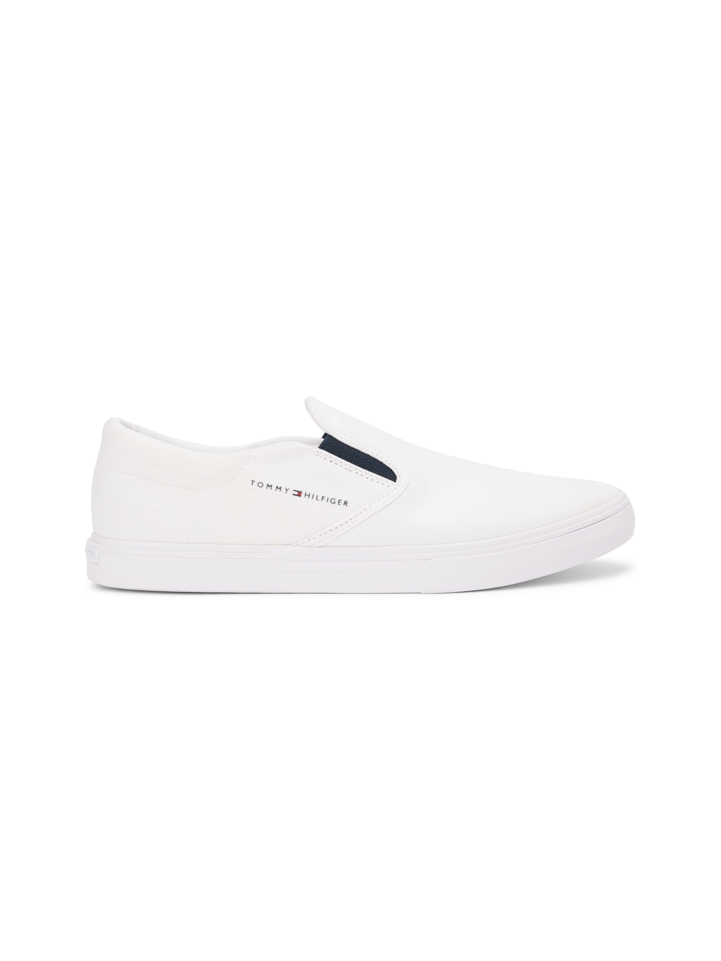 Tommy Hilfiger Slip-On Sneaker »VULC CORE SLIP ON«  Freizeitschuh, Halbschuh, Slipper mit seitlichem Logoschriftzug