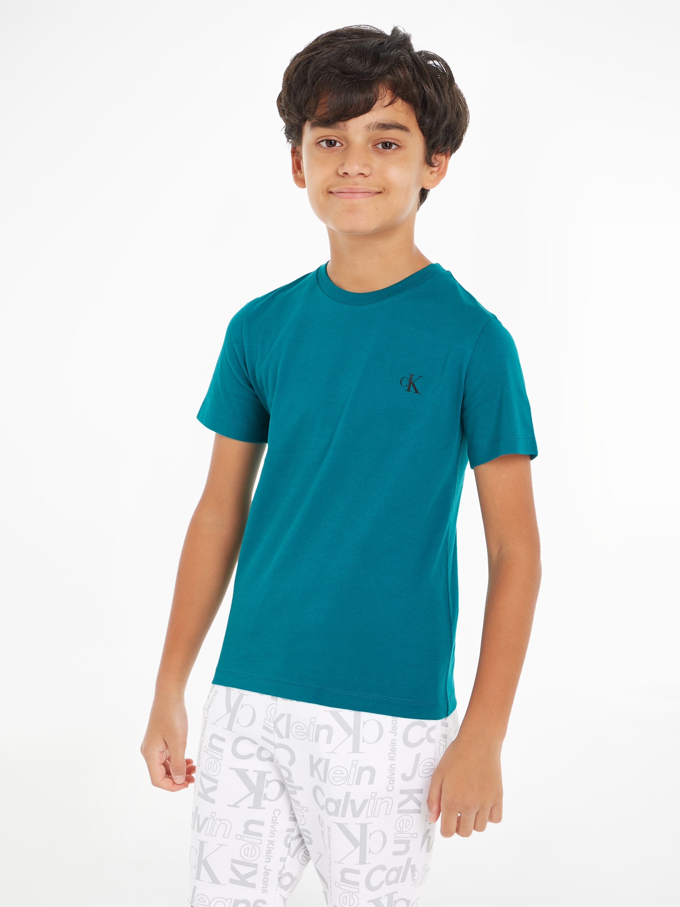 Calvin Klein Jeans (2 Kinder TOP«, online T-Shirt tlg.), BAUR MONOGRAM 16 Jahre bestellen bis »2-PACK für 