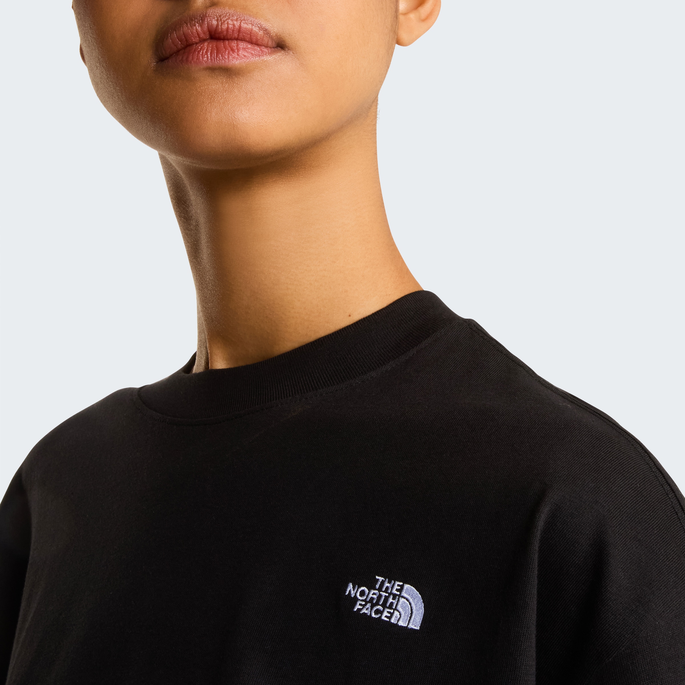 The North Face T-Shirt »W TNF ESSENTIAL SIMPLE DOME OS SS TEE« Oversized Passform