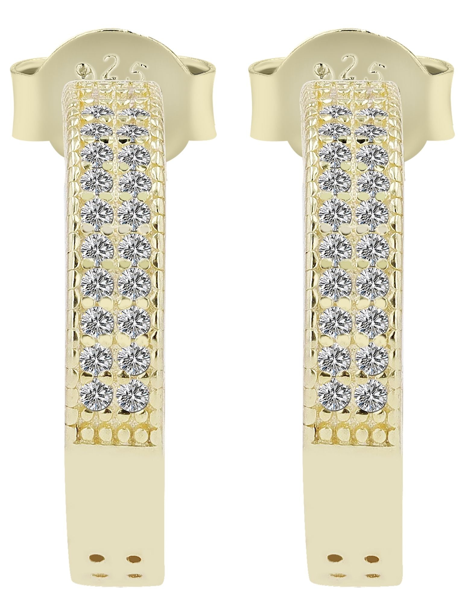 Adelia´s Paar Ohrhänger "Damen Ohrringe – Ohrstecker aus 925 Silber mit Zir günstig online kaufen