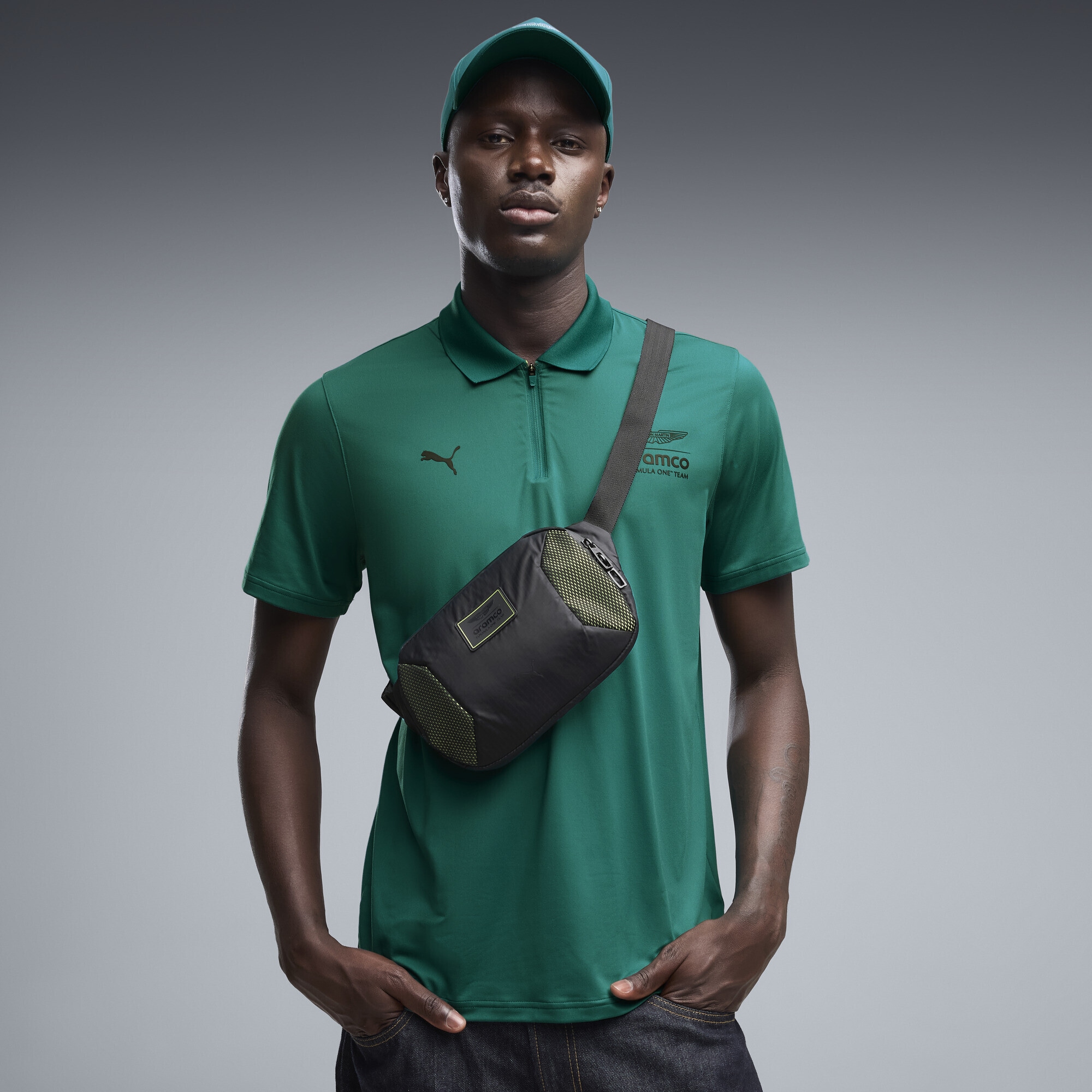 PUMA Bauchtasche »PUMA x ASTON MARTIN ARAMCO F1® TEAM 1,5 l Bauchtasche Erwachsene«