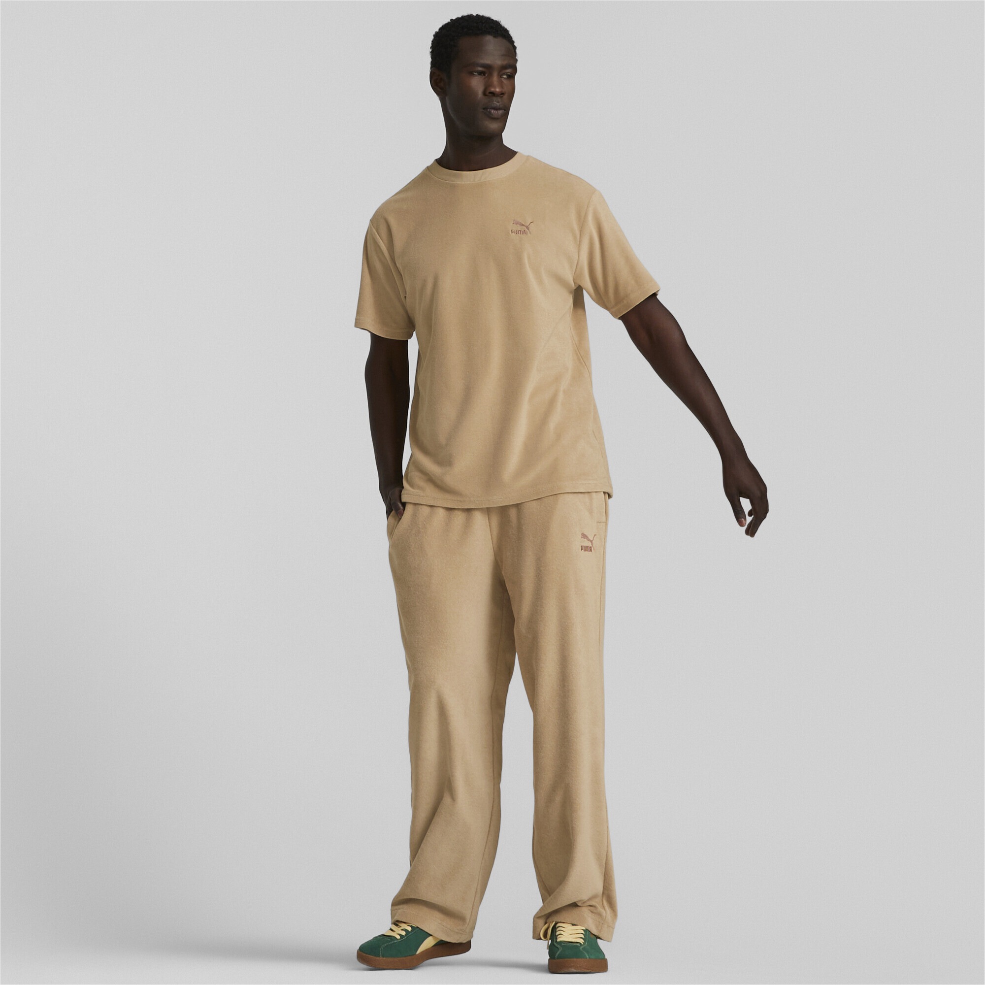 PUMA T-Shirt »Classics Frottee-T-Shirt Herren«
