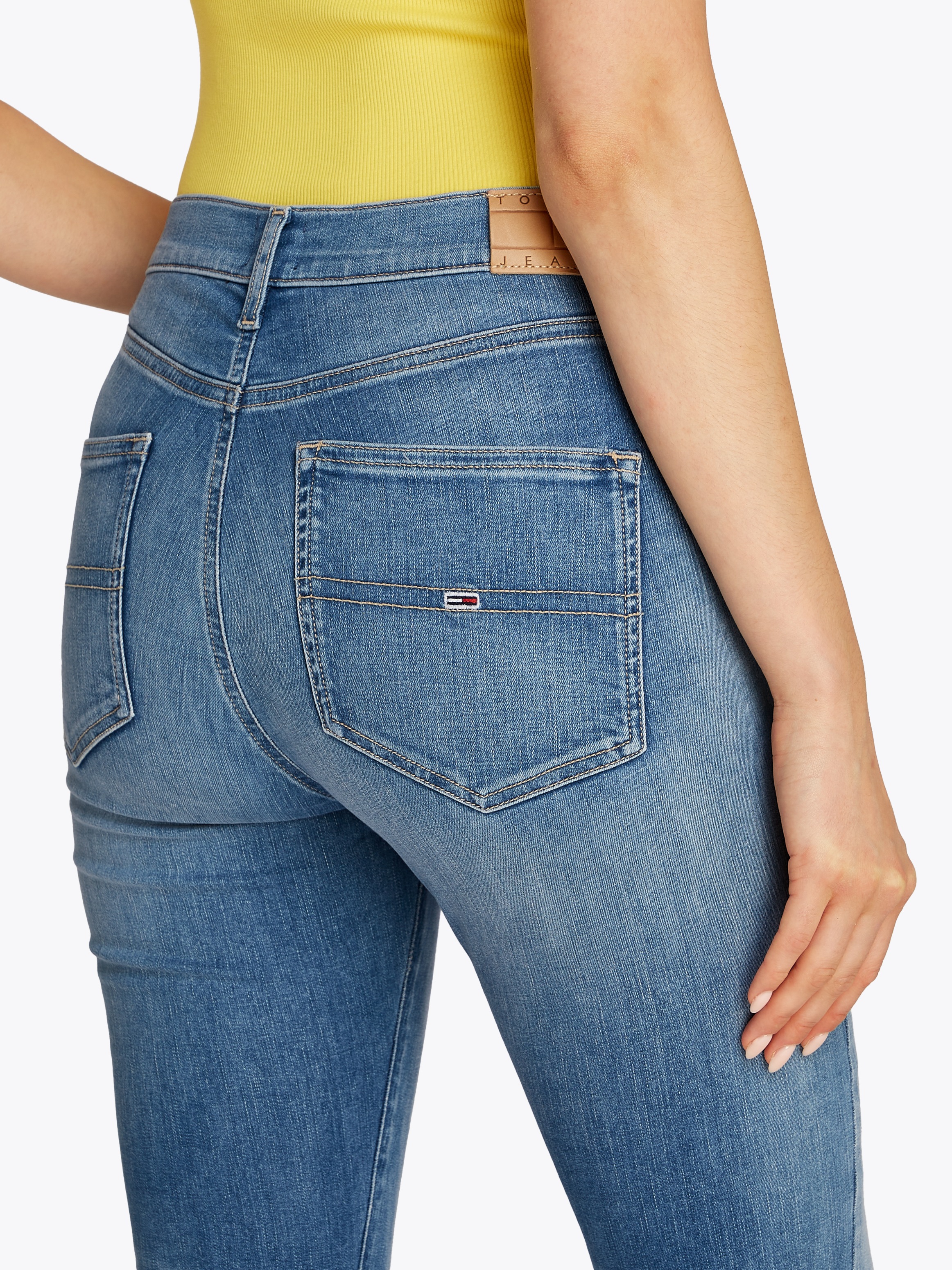 Tommy Jeans Skinny-fit-Jeans "Sylvia High Rise Skinny", in Knöchellänge, in günstig online kaufen