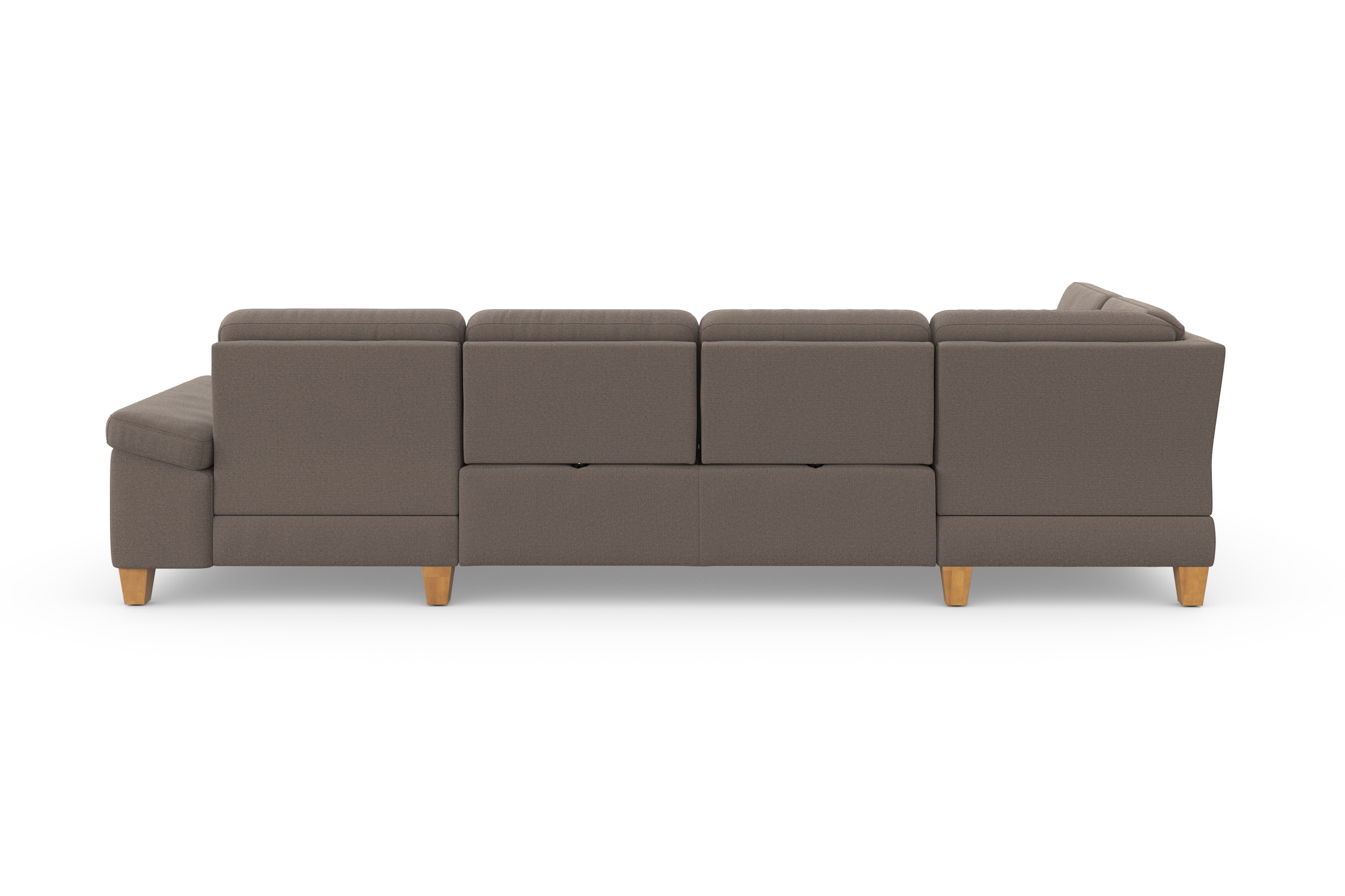 sit&more Wohnlandschaft »Westham U-Form«, wahlweise mit Bettfunktion, Bettkasten, Sitztiefenverstellung