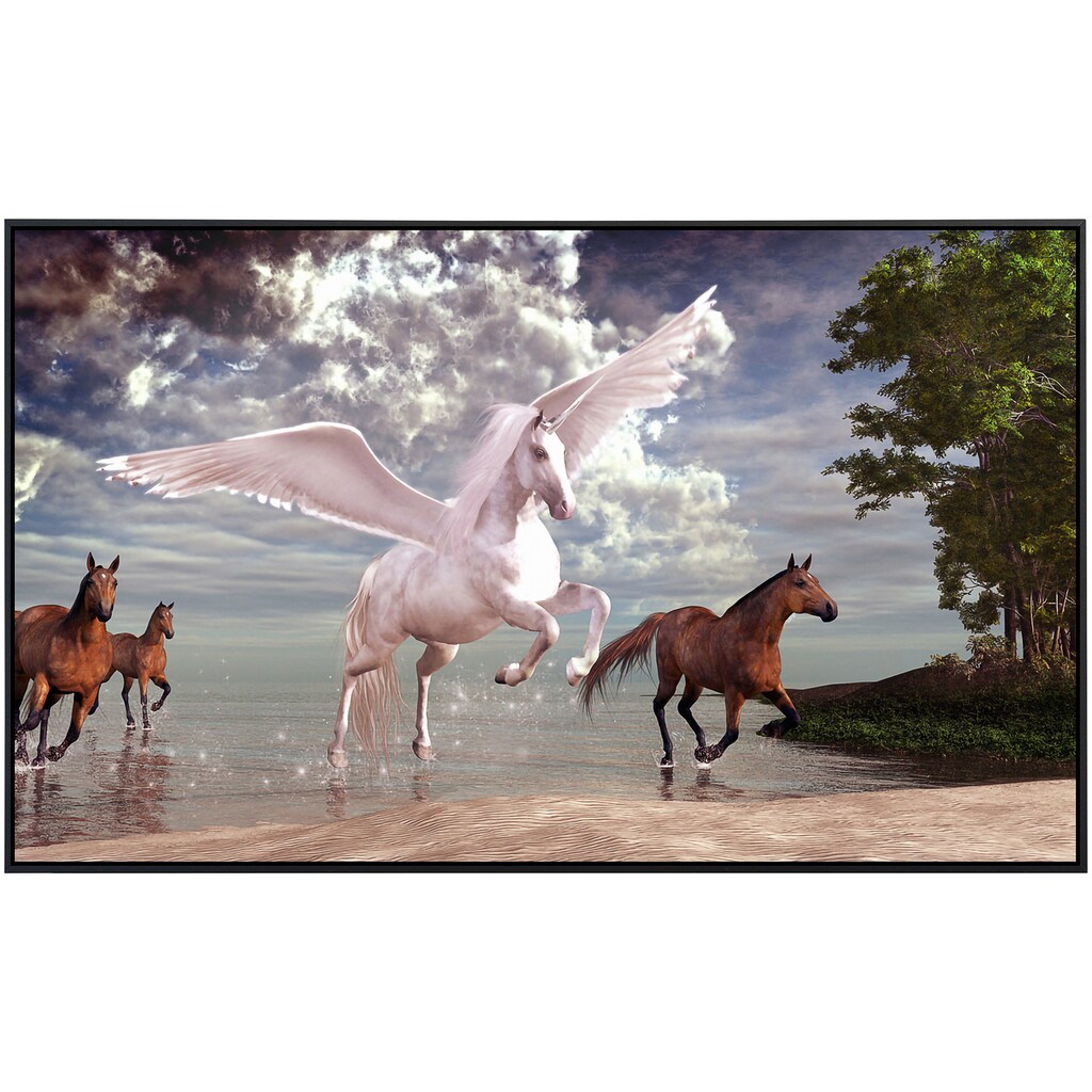 Papermoon Infrarotheizung »Pegasus und Pferde«
