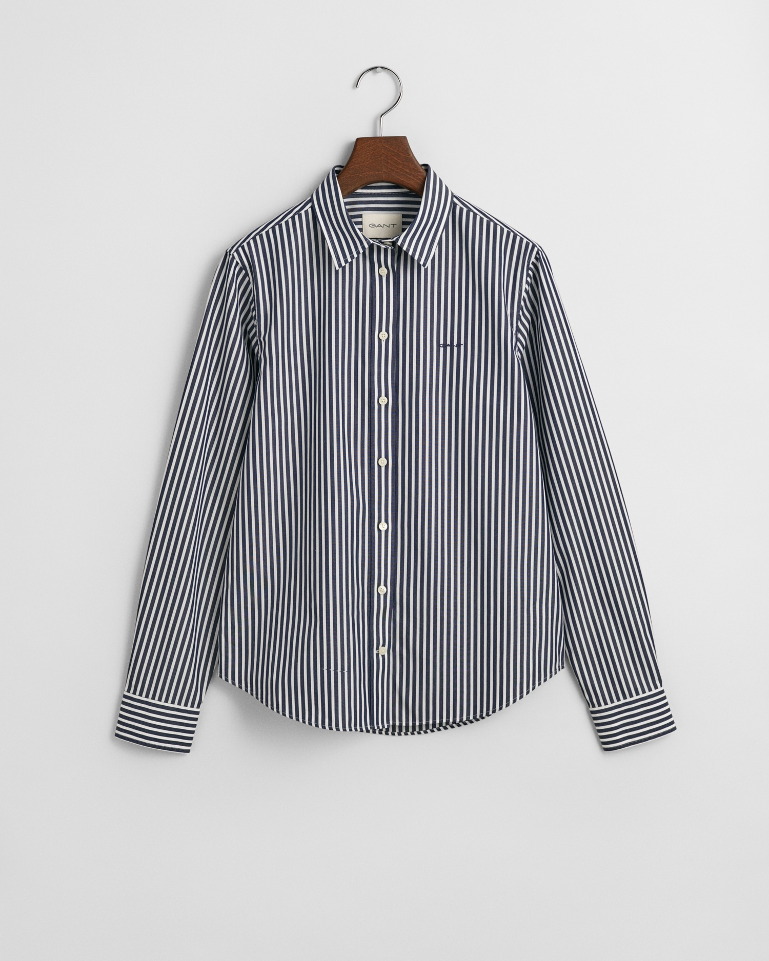 Thumbnail - Gant Hemdbluse "REG POPLIN STRIPED SHIRT", mit einer kleinen Logostickerei auf der Brust