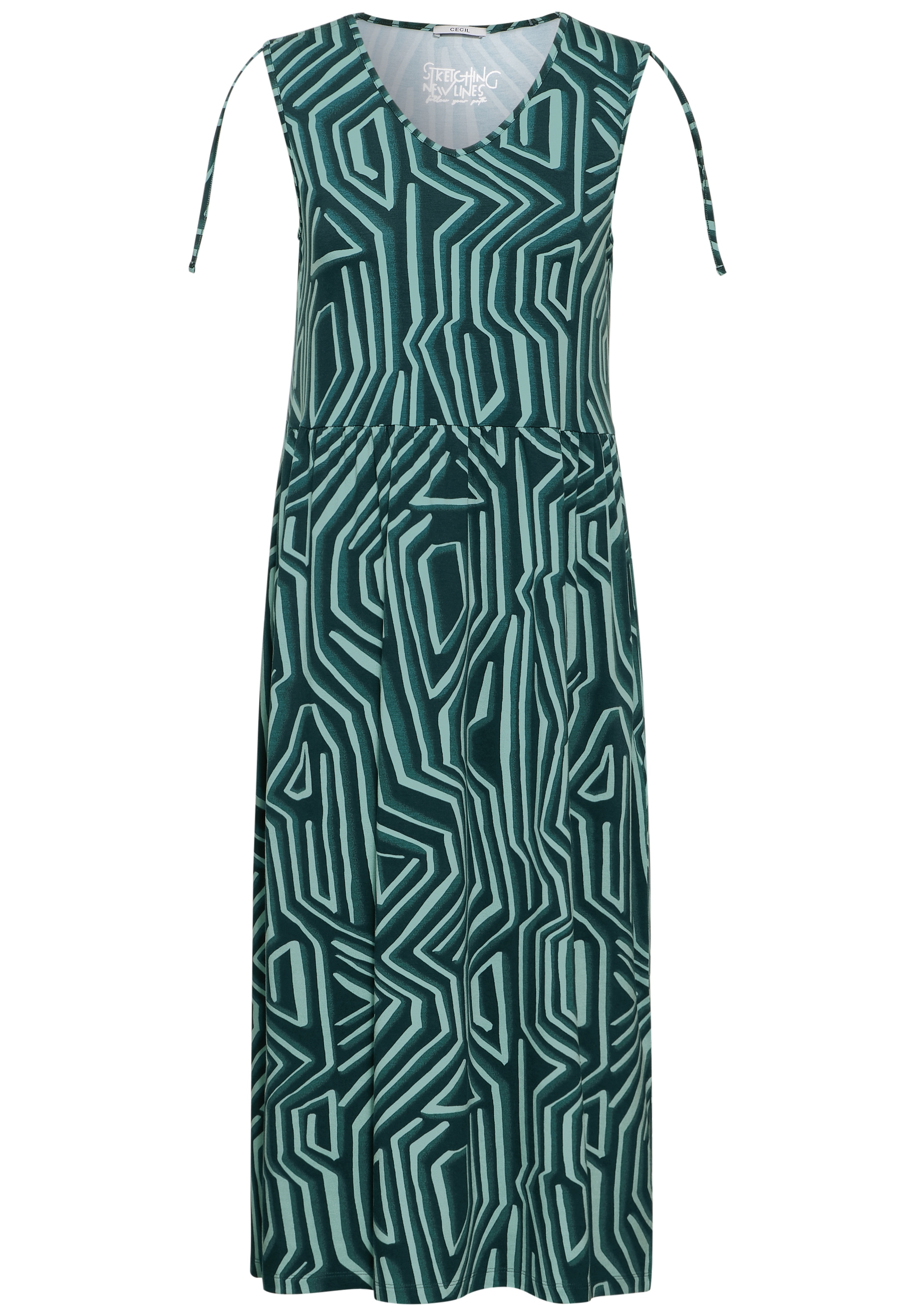 Cecil Jerseykleid, mit Taillierung