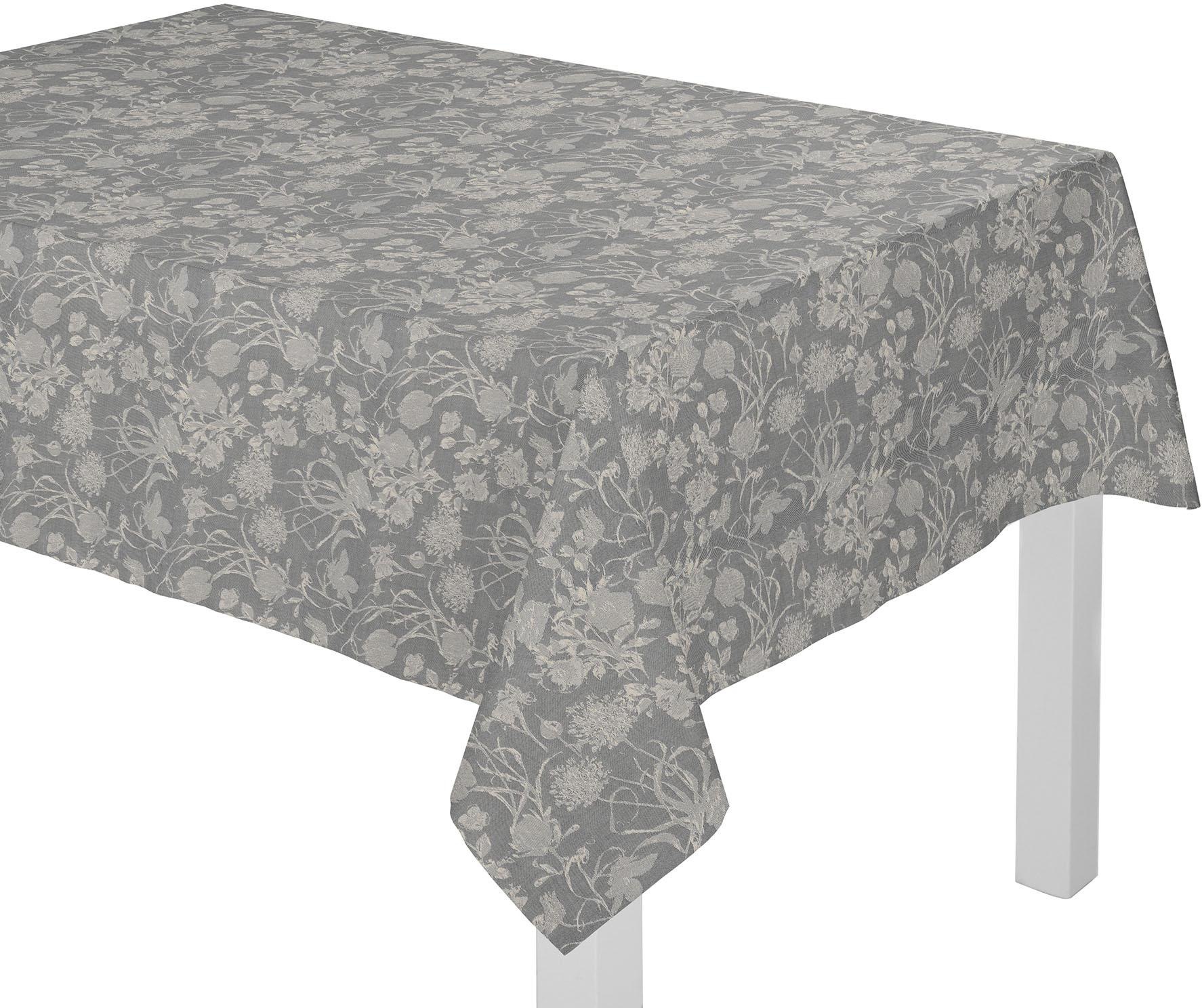 Adam Tischdecke "Flower Cuvée Light" aus 100% Bio-Baumwolle günstig online kaufen