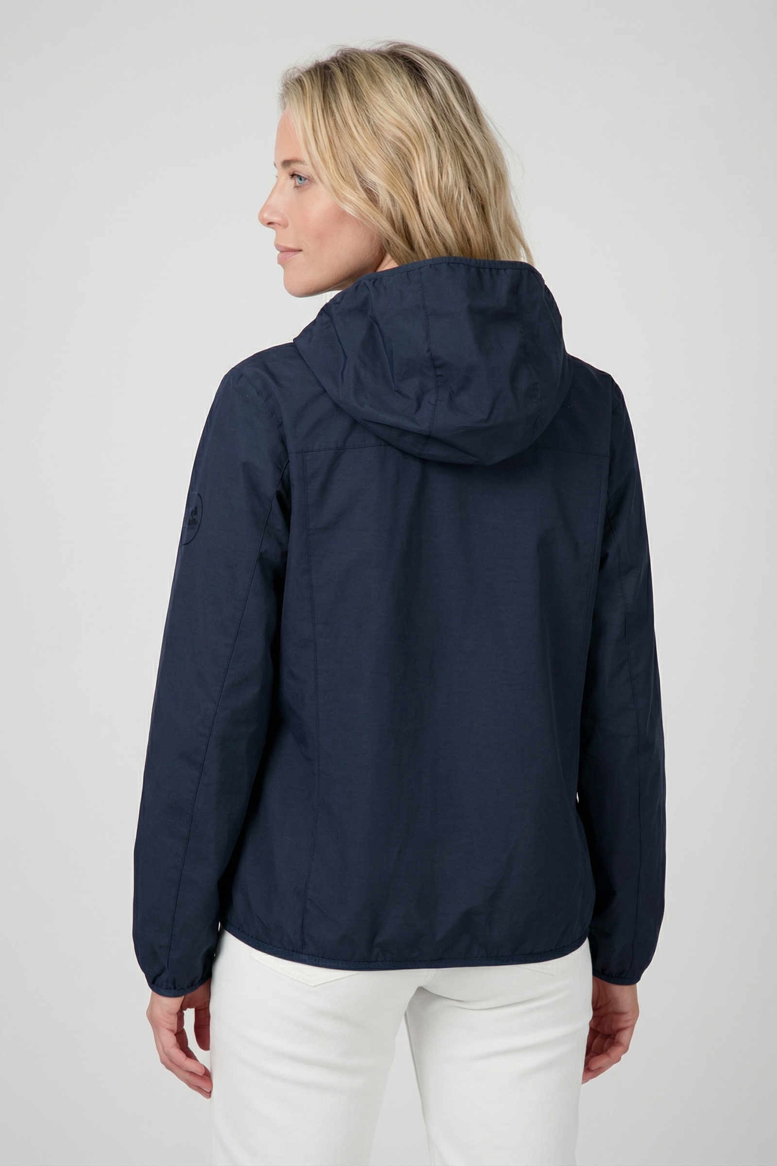 Alife & Kickin Sommerjacke »Damen SolveidAK A Übergangsjacke, Jacke« leichte Übergangsjacke mit Kapuze aus recyceltem Materialmix