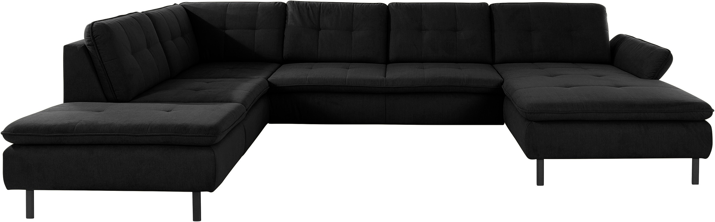 Home affaire Wohnlandschaft "Birkholm U-Form" Armlehnverstellung, auch in E günstig online kaufen