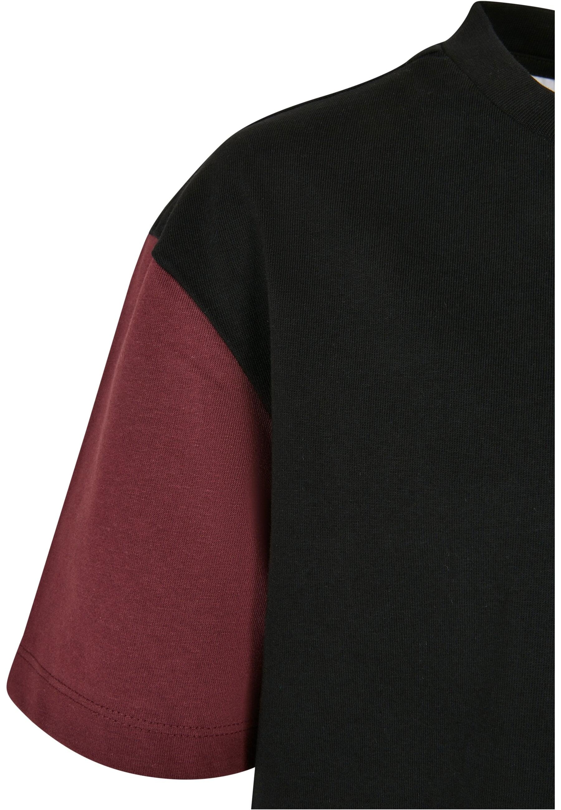 URBAN CLASSICS T-Shirt »Urban Classics Herren Boys Organic Oversized Colorblock Tee«, (1 tlg.)