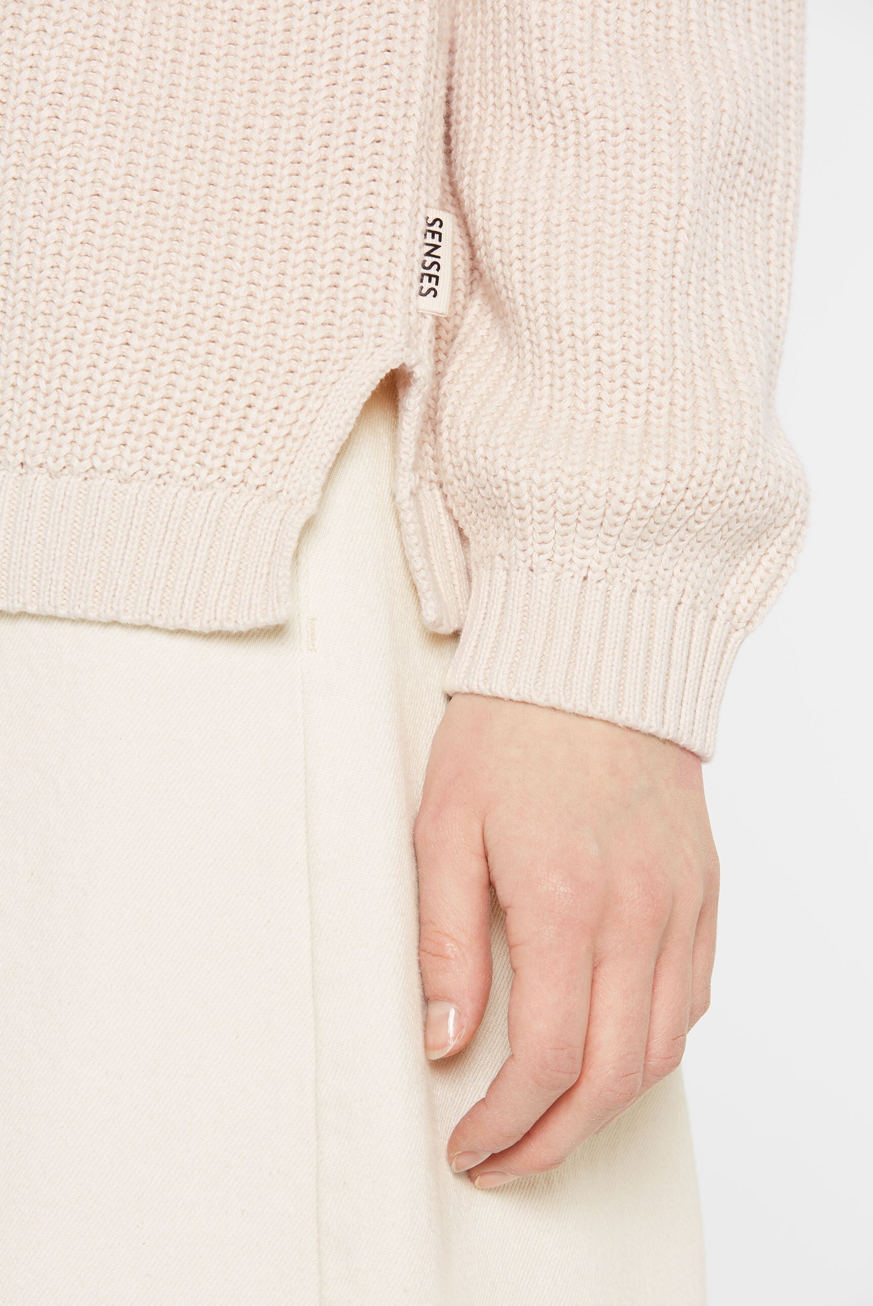 SENSES.THE LABEL Strickjacke aus Baumwolle