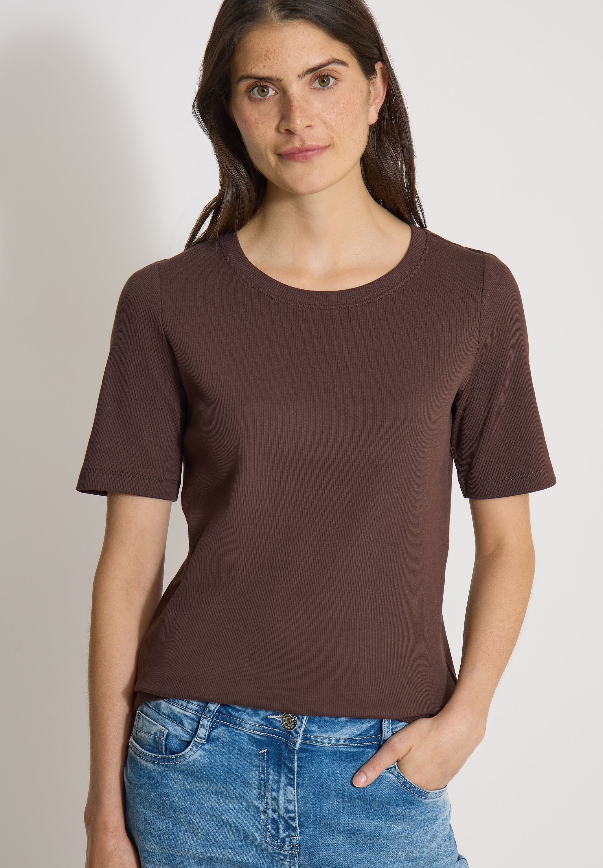 Cecil T-Shirt mit Rundhalsausschnitt