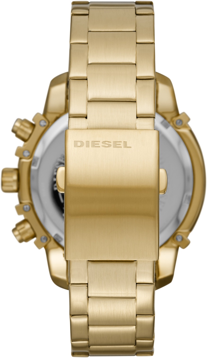 Diesel Chronograph »GRIFFED«, Quarzuhr, Armbanduhr, Herrenuhr, Stoppfunktion, Edelstahlarmband