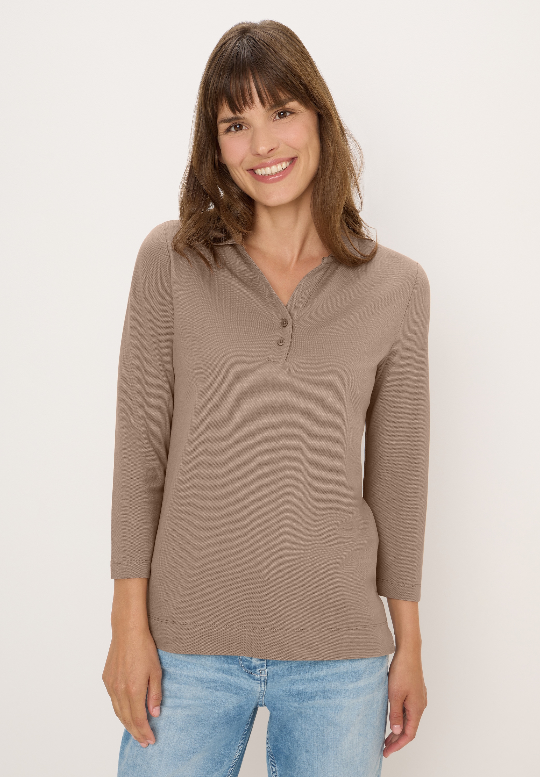 Cecil Poloshirt, in Unifarbe günstig online kaufen
